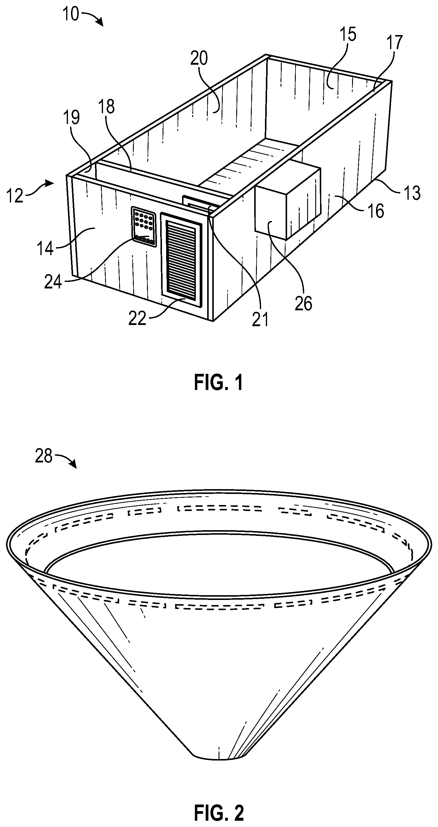 Patent US12311419 — Green cremation — Figure 1