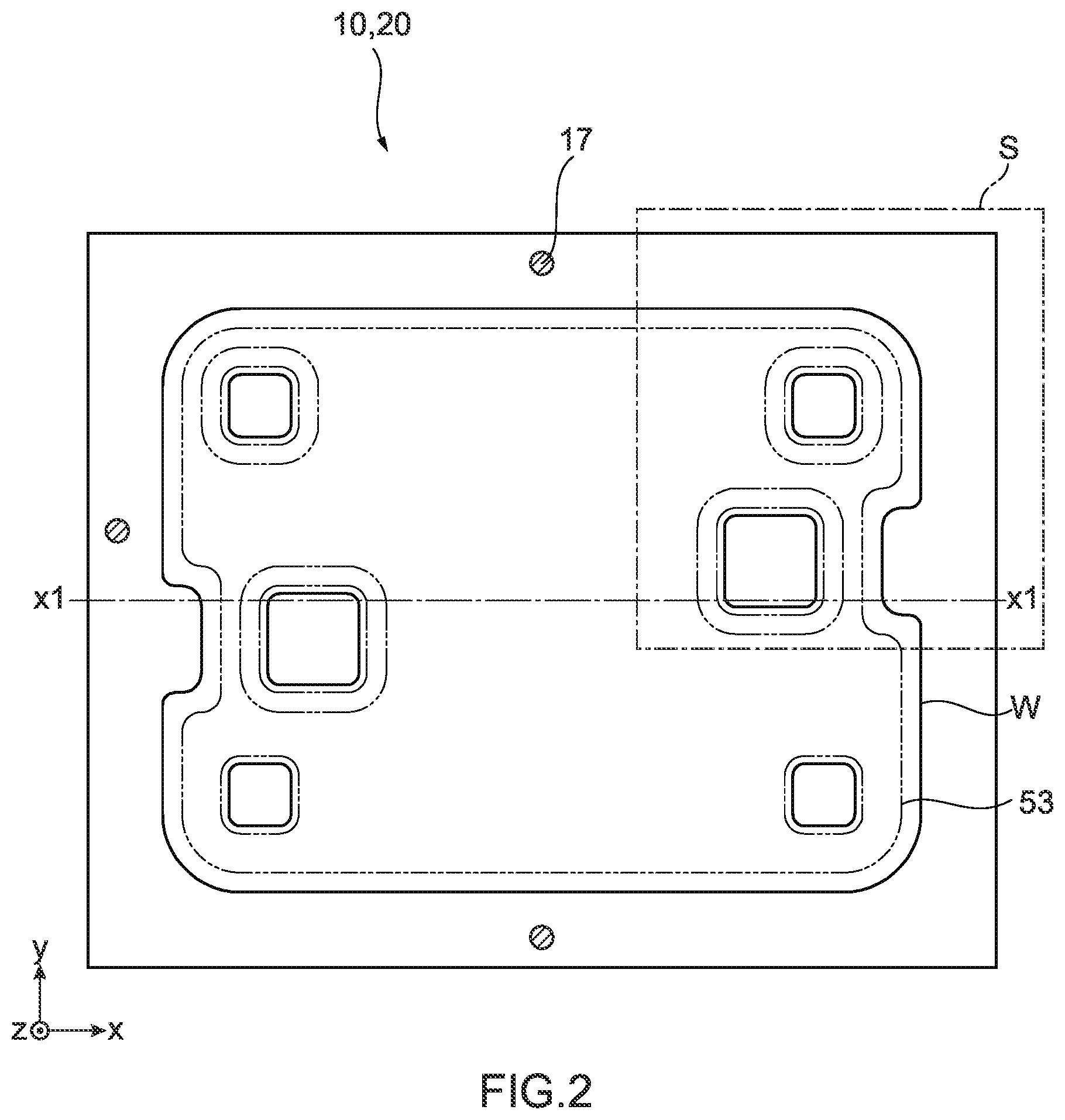 Patent US12311471 Figure 2 – Welding jig device and method for producing part