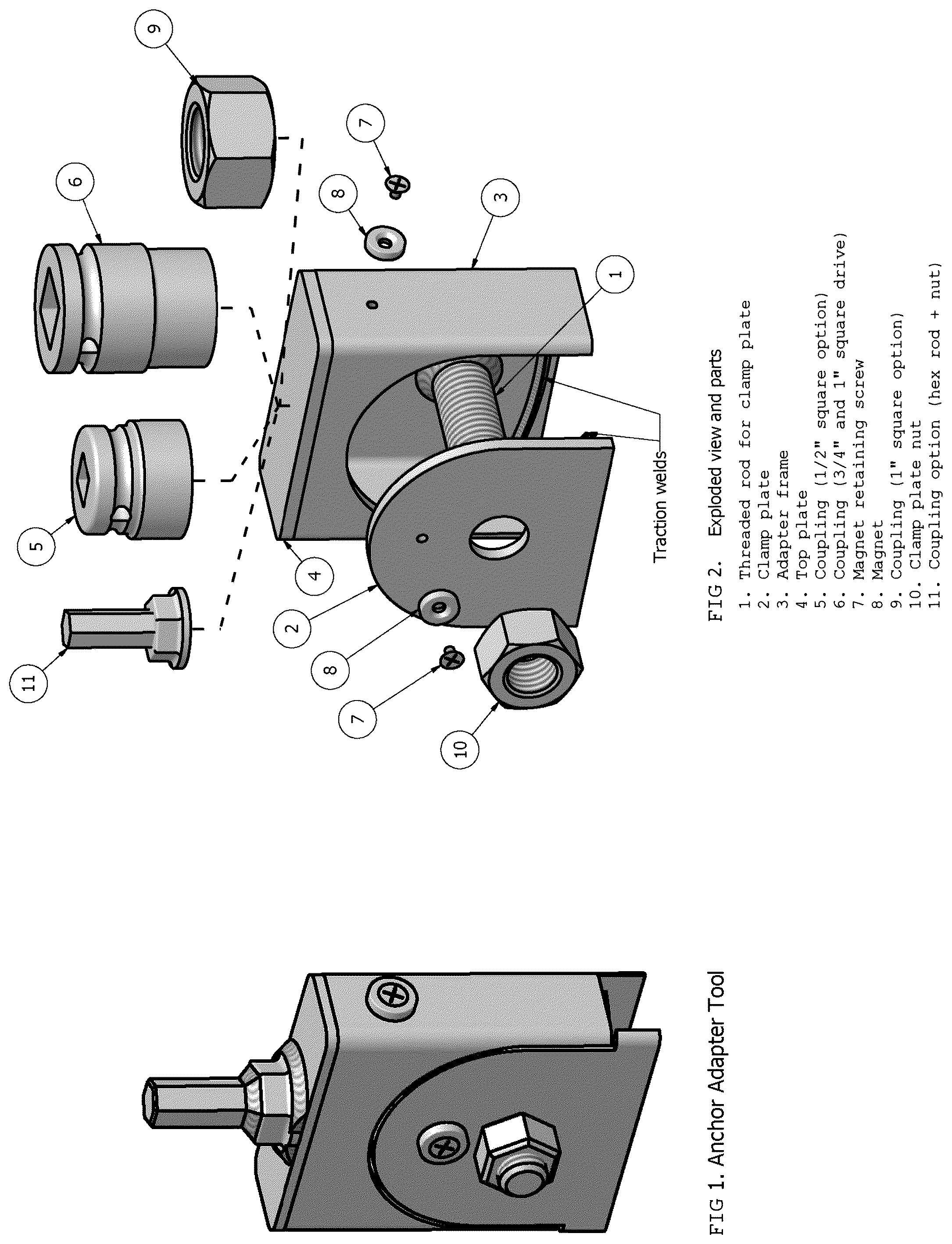 Patent US12311506 — Anchor driver adapter tool — Figure 1