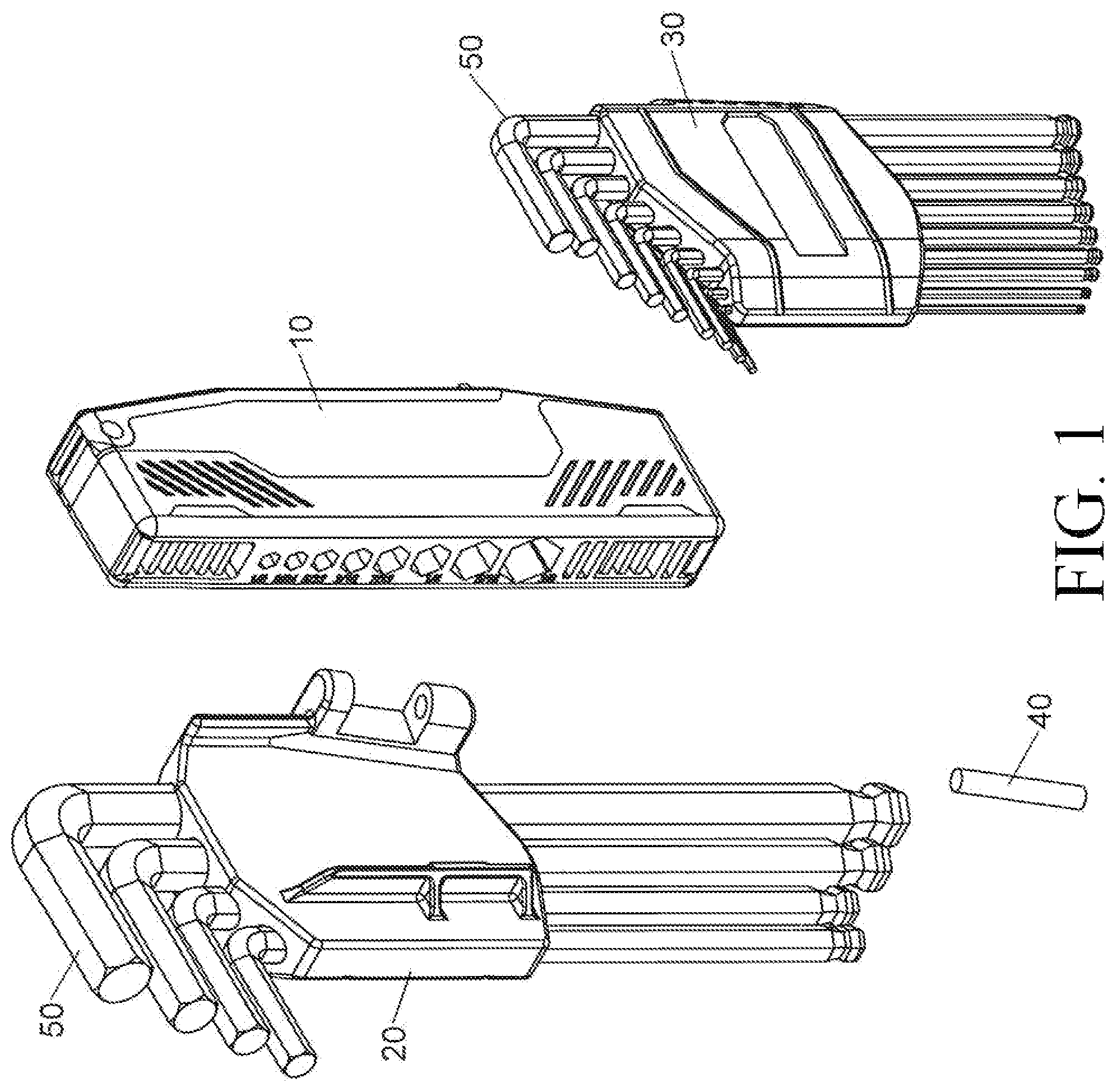 Patent US12311525 — Hand tool holder structure — Figure 1