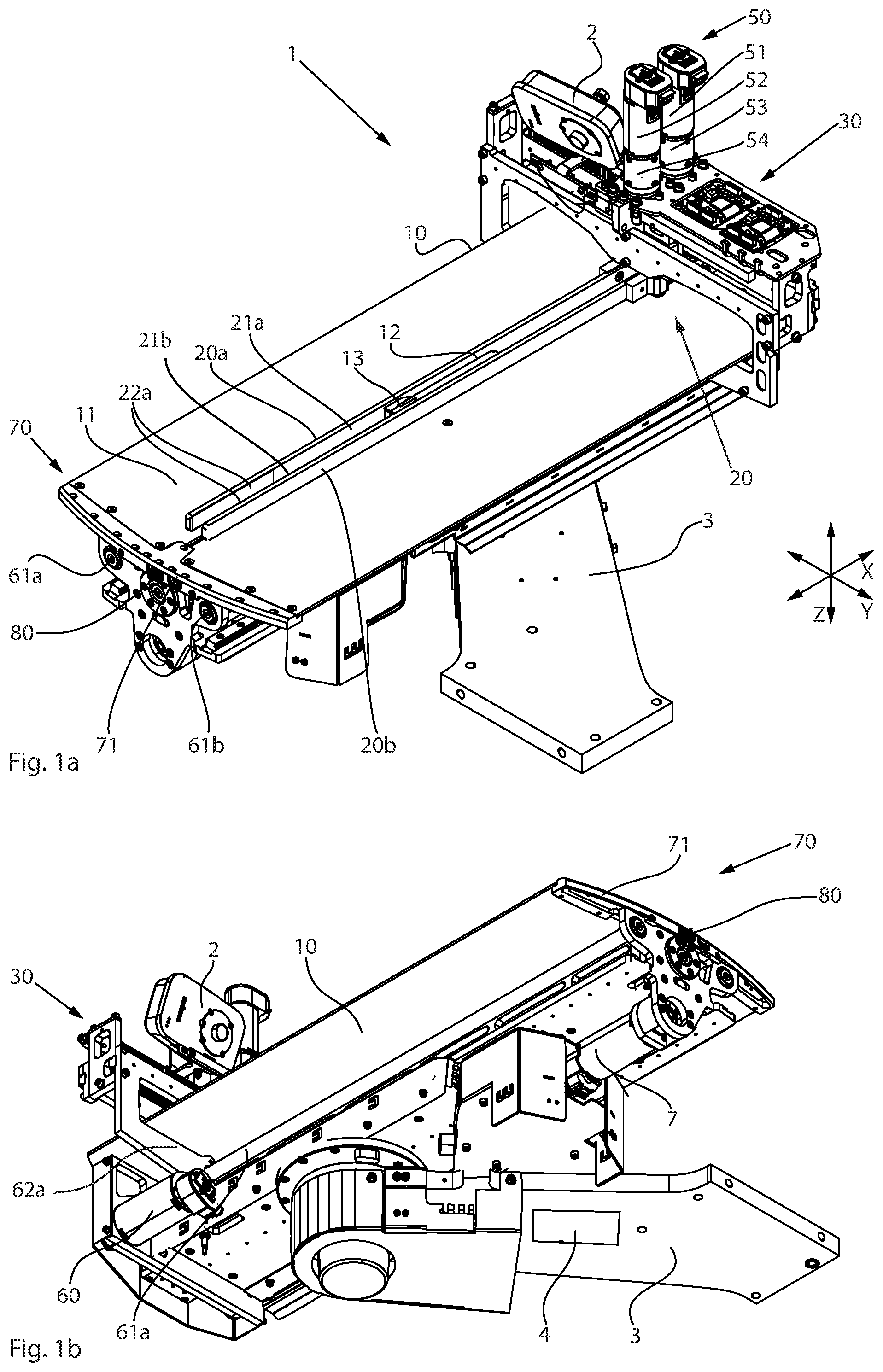 Patent US12311531 Figure 1 – Gripper for picking device and method for operating a picking device having this gripper