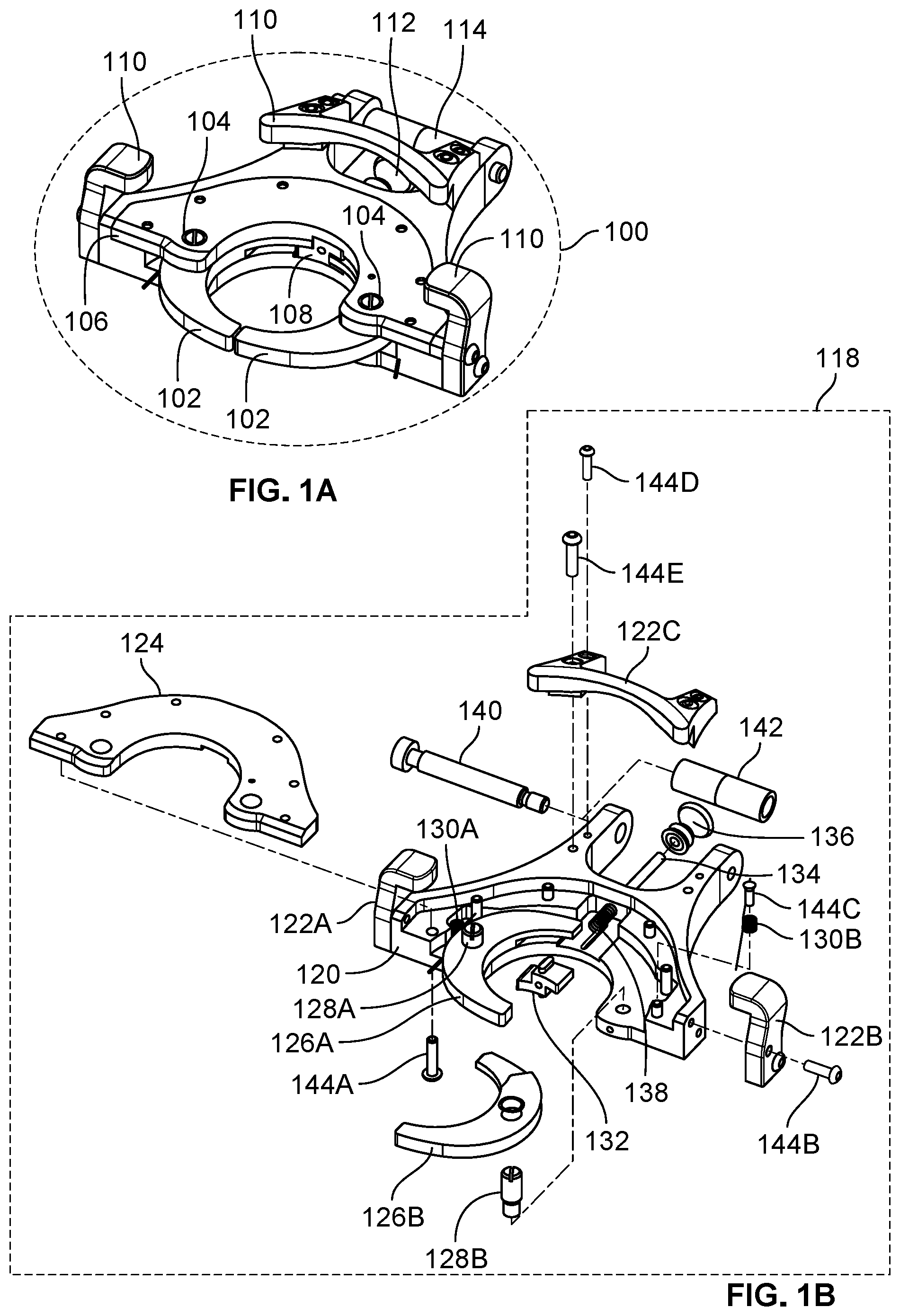 Patent US12311532 — Interlocking lifting tool — Figure 1
