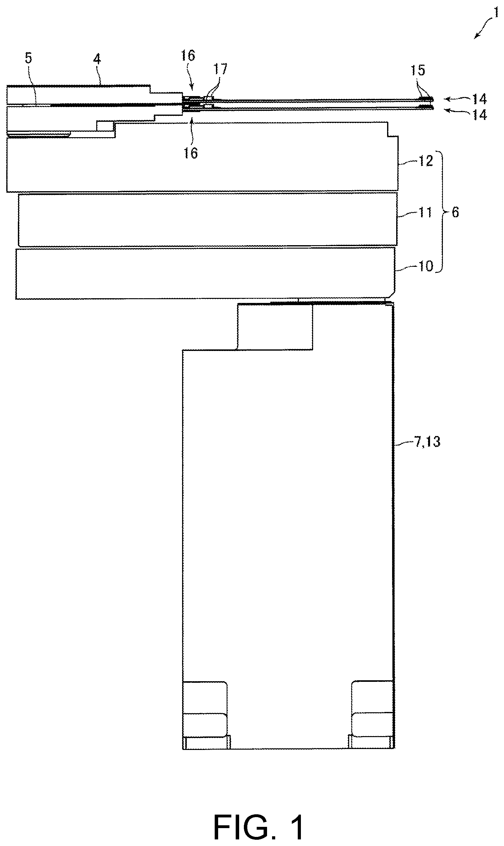 Patent US12311540 — Industrial robot and teaching method for industrial robot — Figure 1