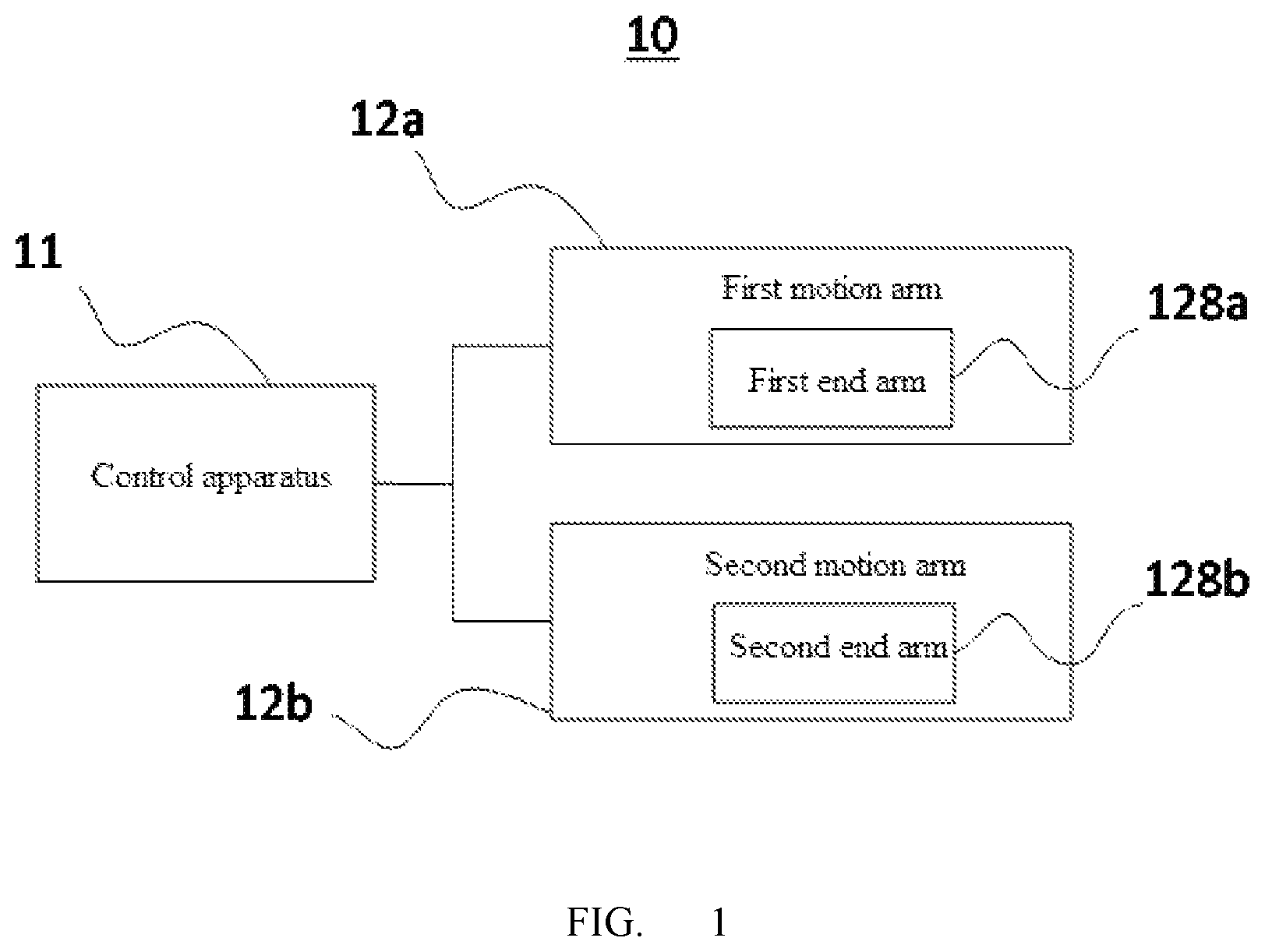 Patent US12311553 — Robot system and control method — Figure 1