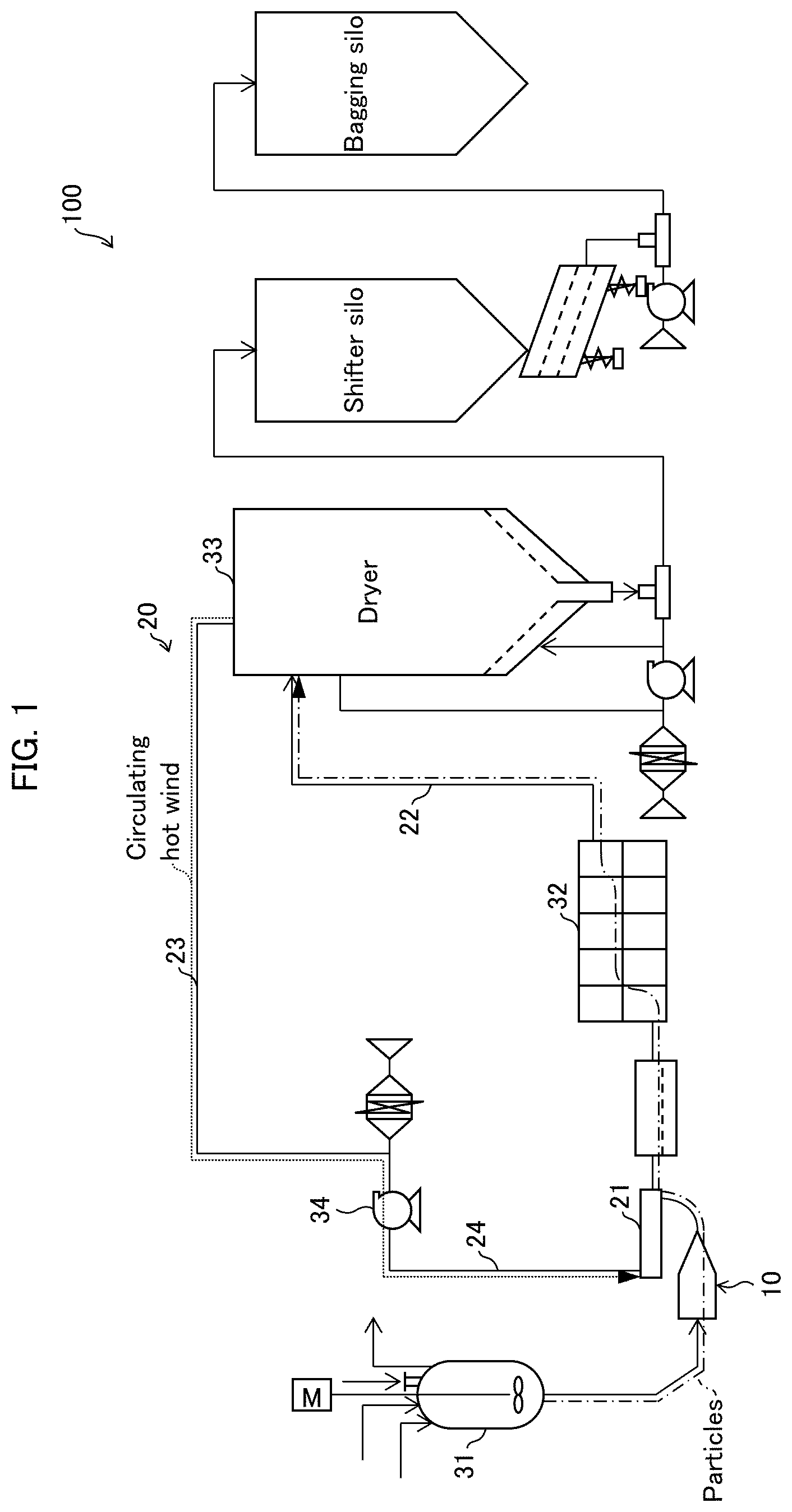 Patent US12311582 — Method for producing expanded particles — Figure 1