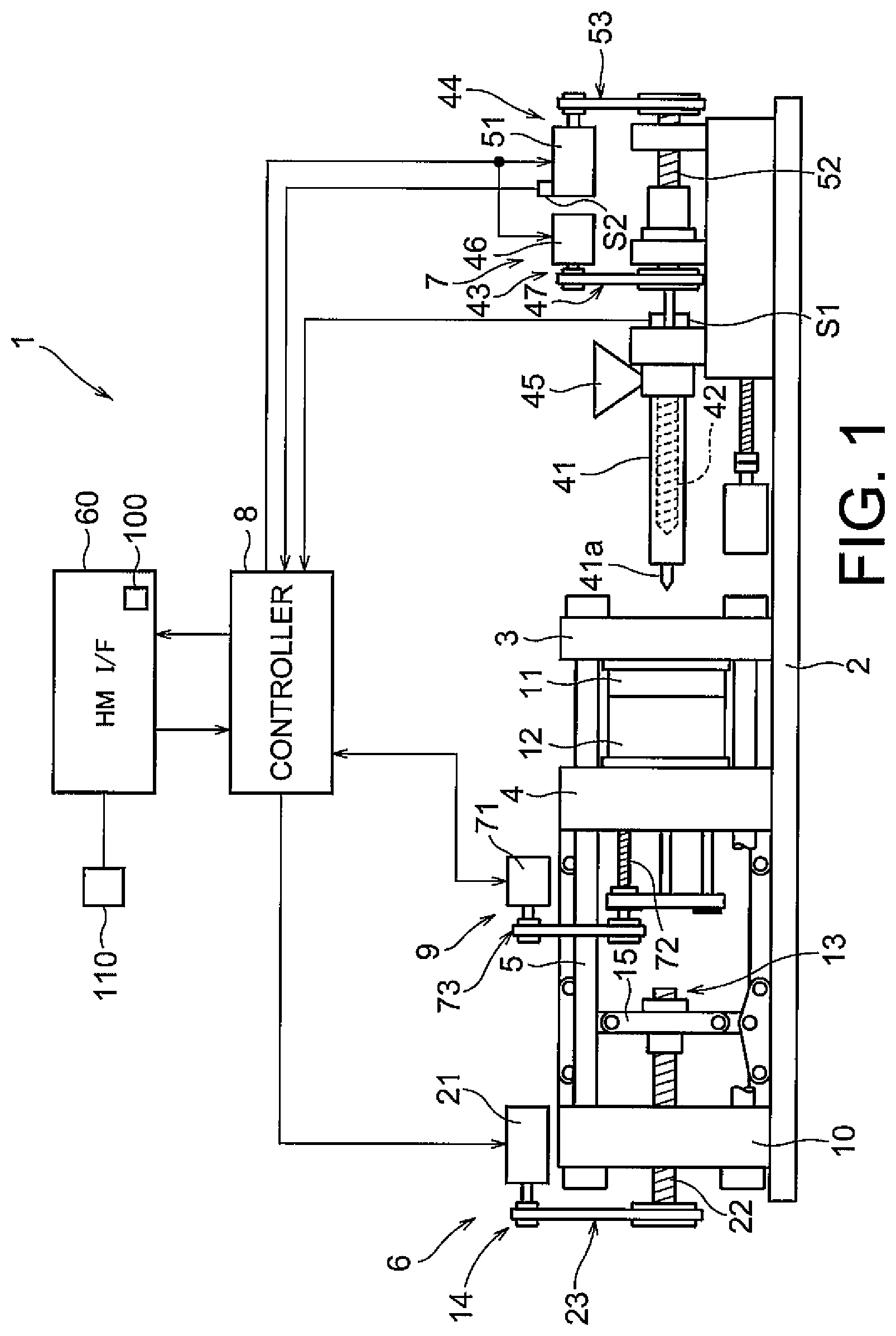 Patent US12311588 — Injection molding machine — Figure 1