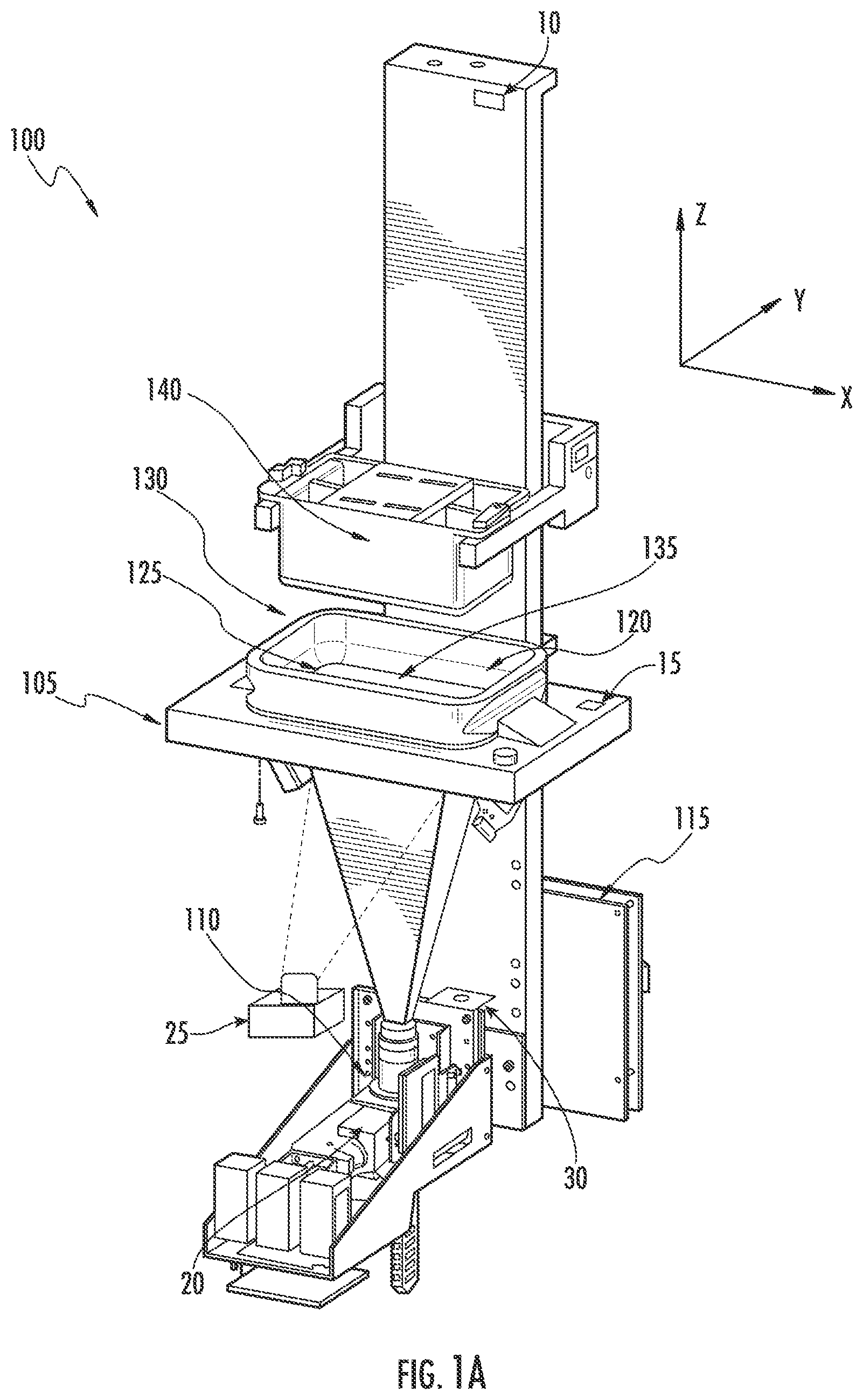 Patent US12311595 — Closed loop print process adjustment based on real time feedback — Figure 1