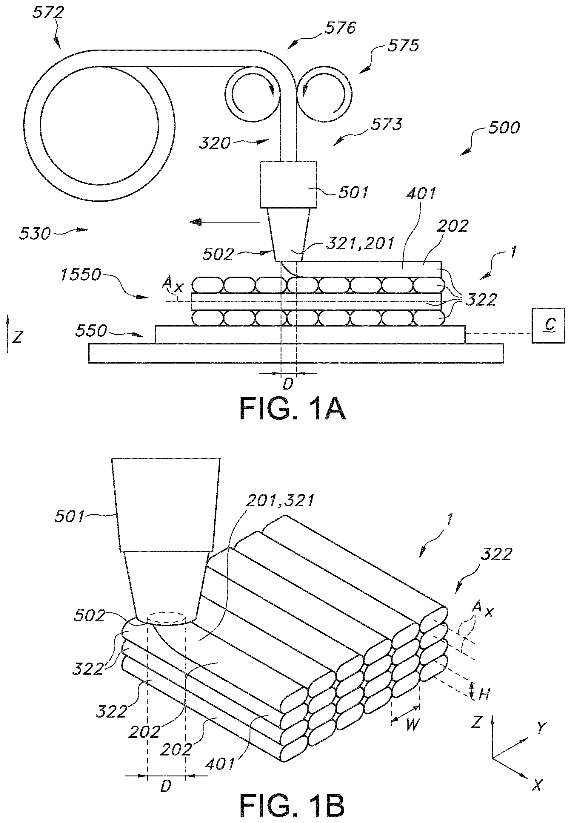 Patent US12311601 — FDM manufactured light reflective surfaces — Figure 1