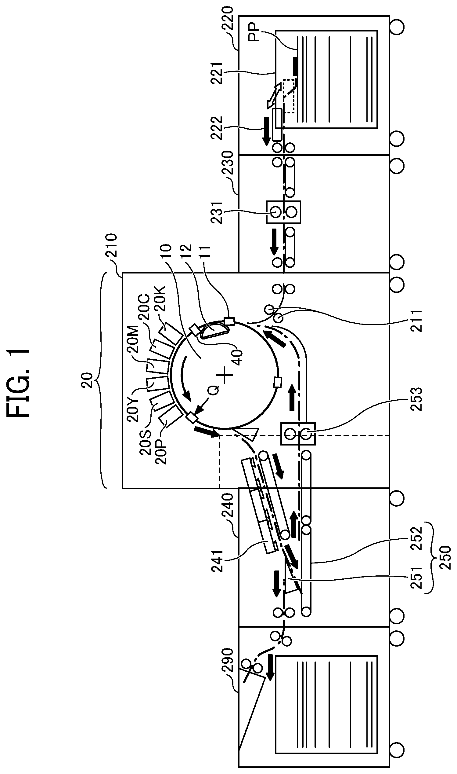 Patent US12311658 — Image forming apparatus and control device — Figure 1