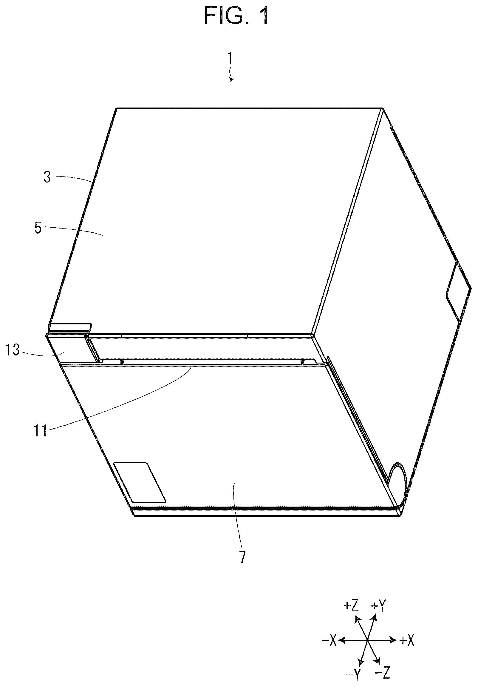 Patent US12311659 — Printing device — Figure 1