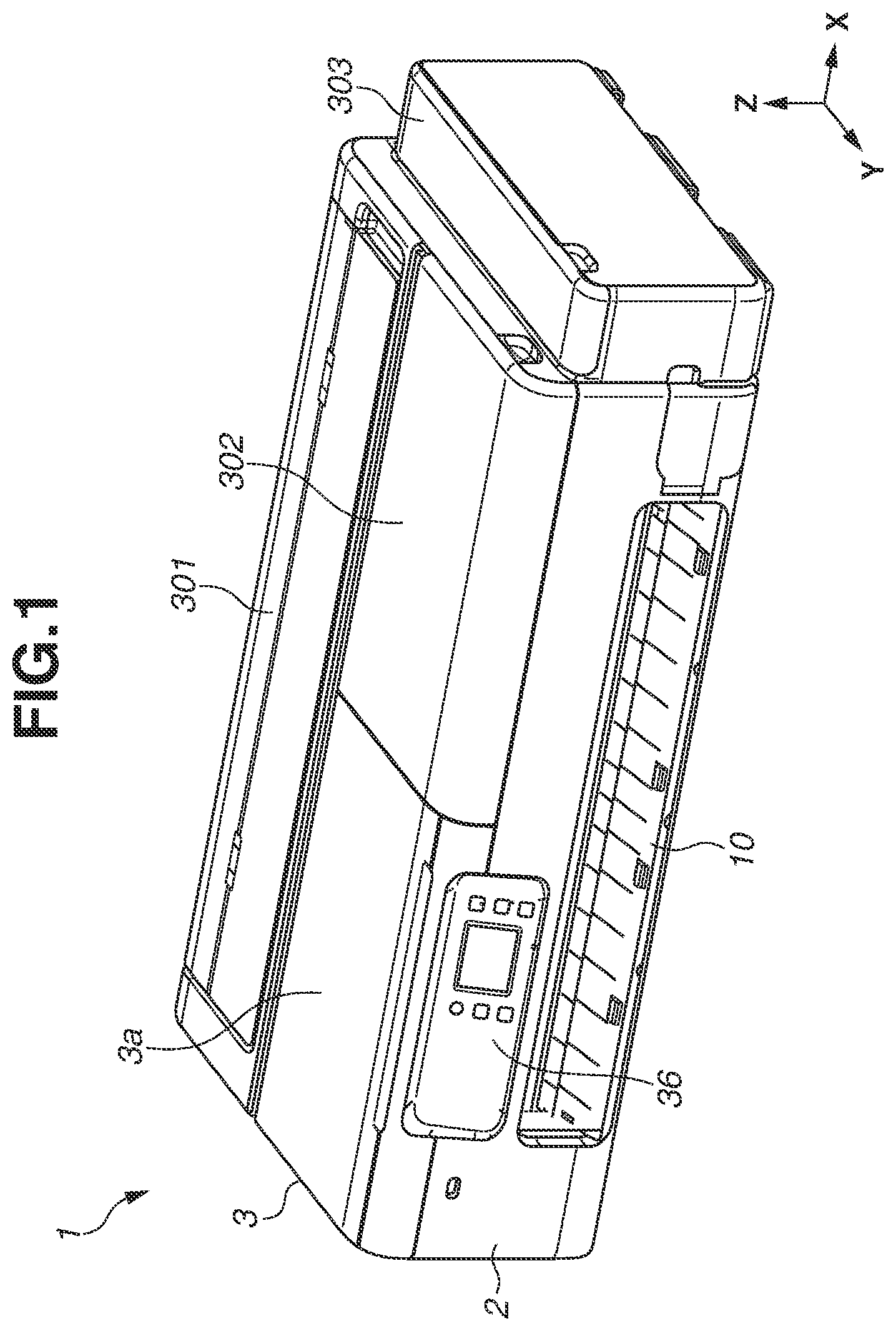 Patent US12311669 — Recording apparatus — Figure 1