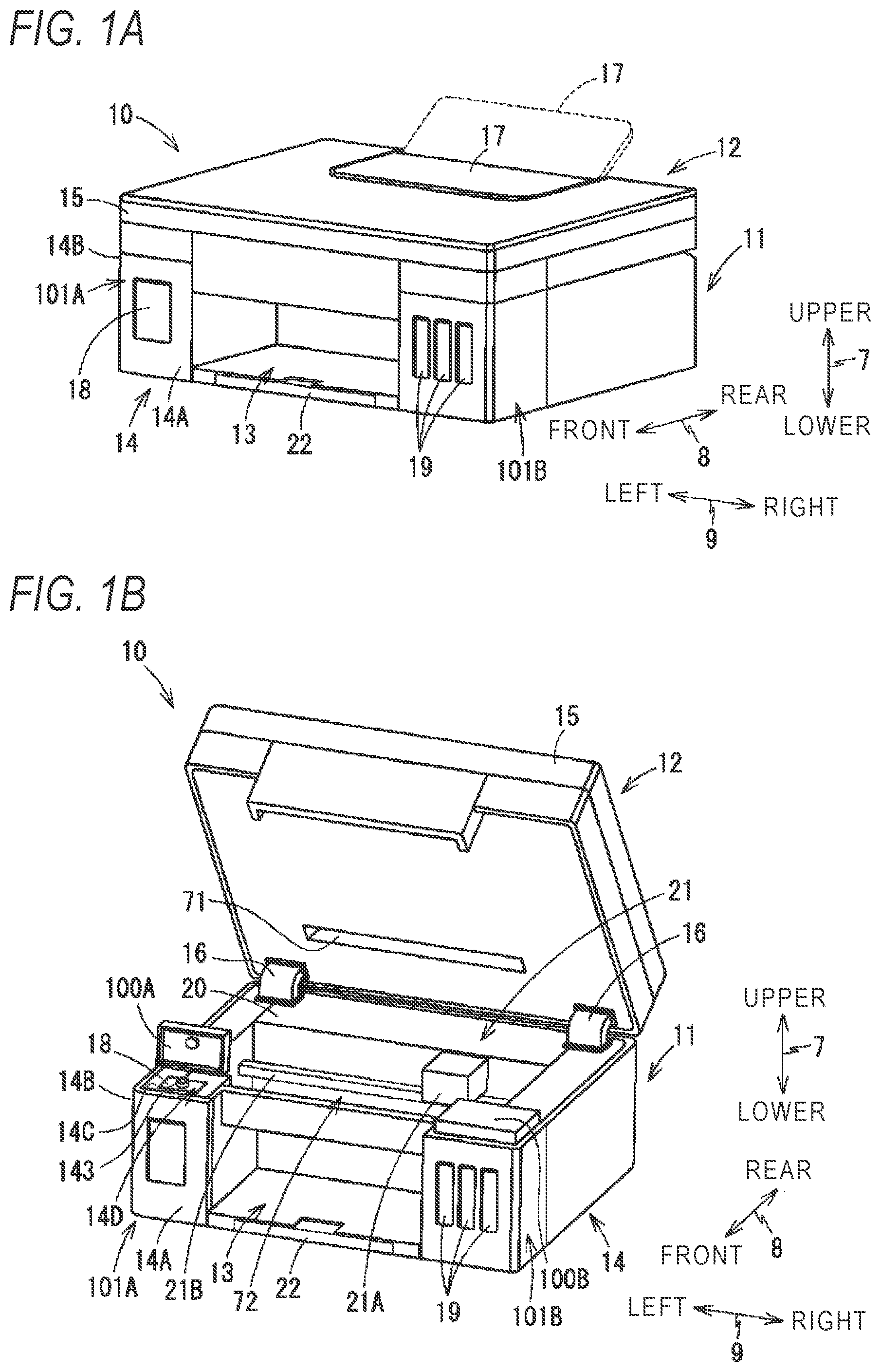 Patent US12311675 — Liquid consumption device — Figure 1