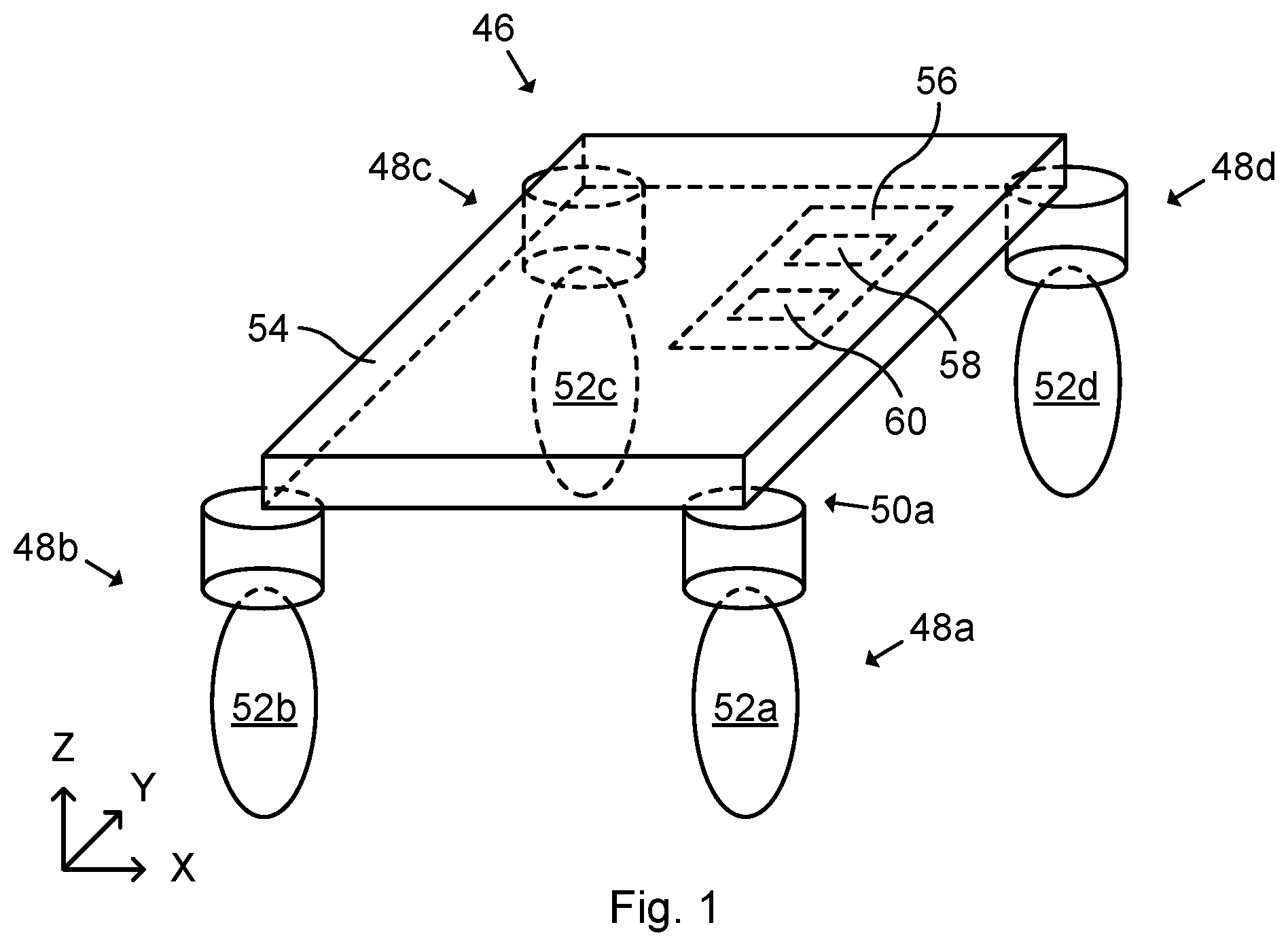 Patent US12311697 — Arrangement for limiting rotation, and robot — Figure 1