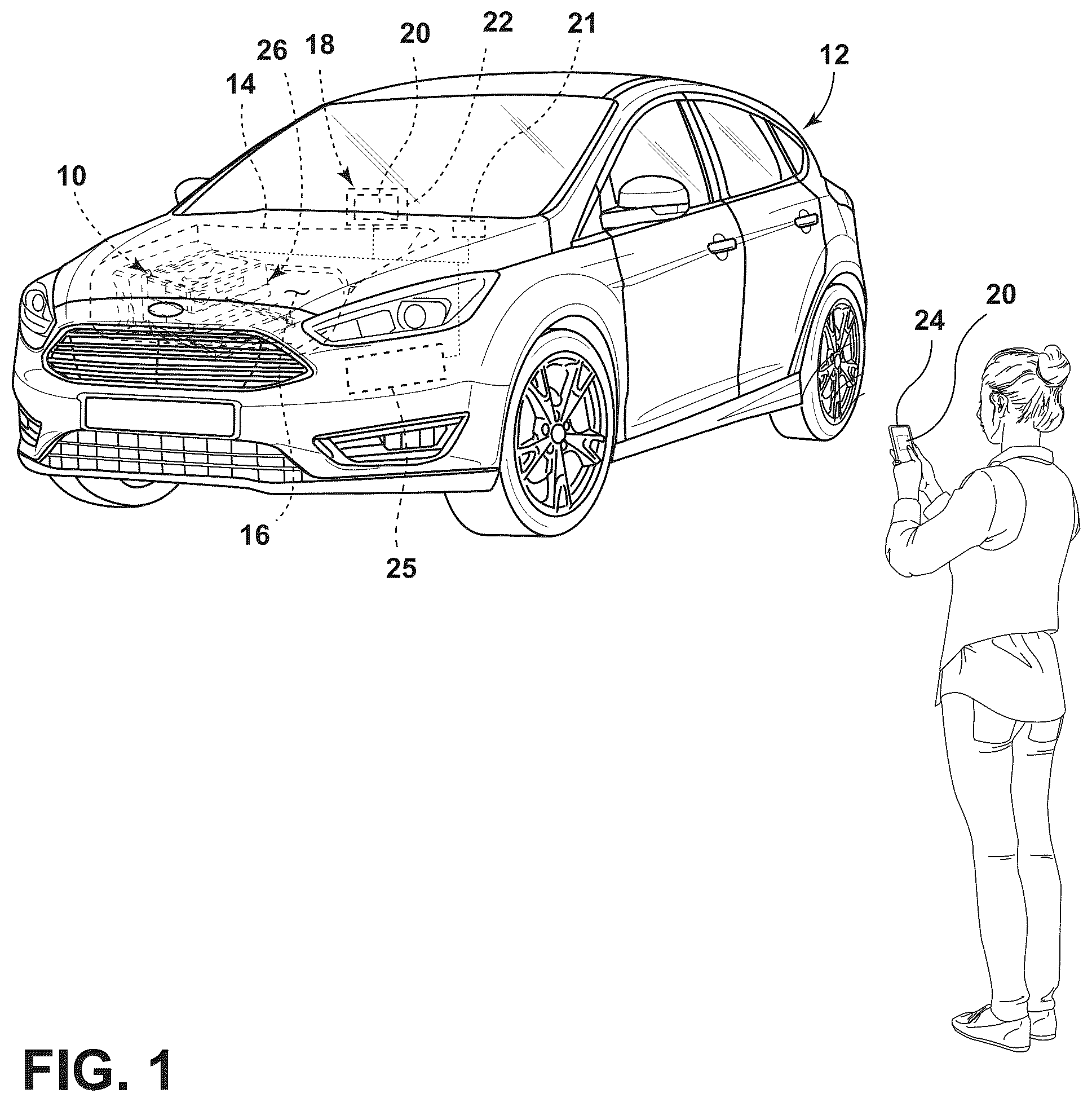 Patent US12311725 — Thermal management system and stabilizer assembly for a vehicle — Figure 1