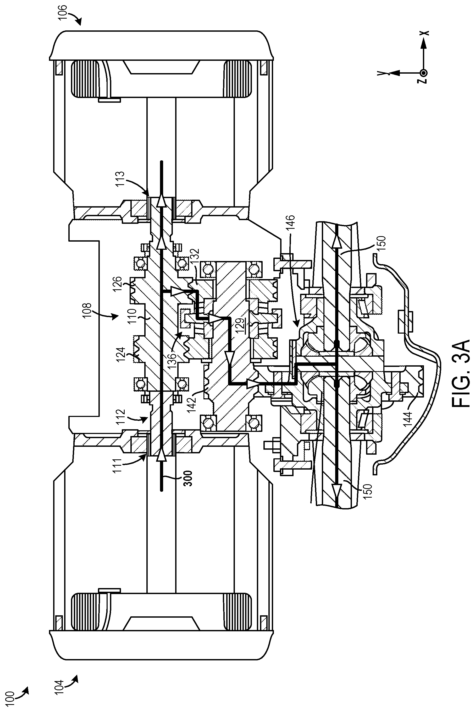 Patent US12311746 Figure 6 – Electric axle and control method