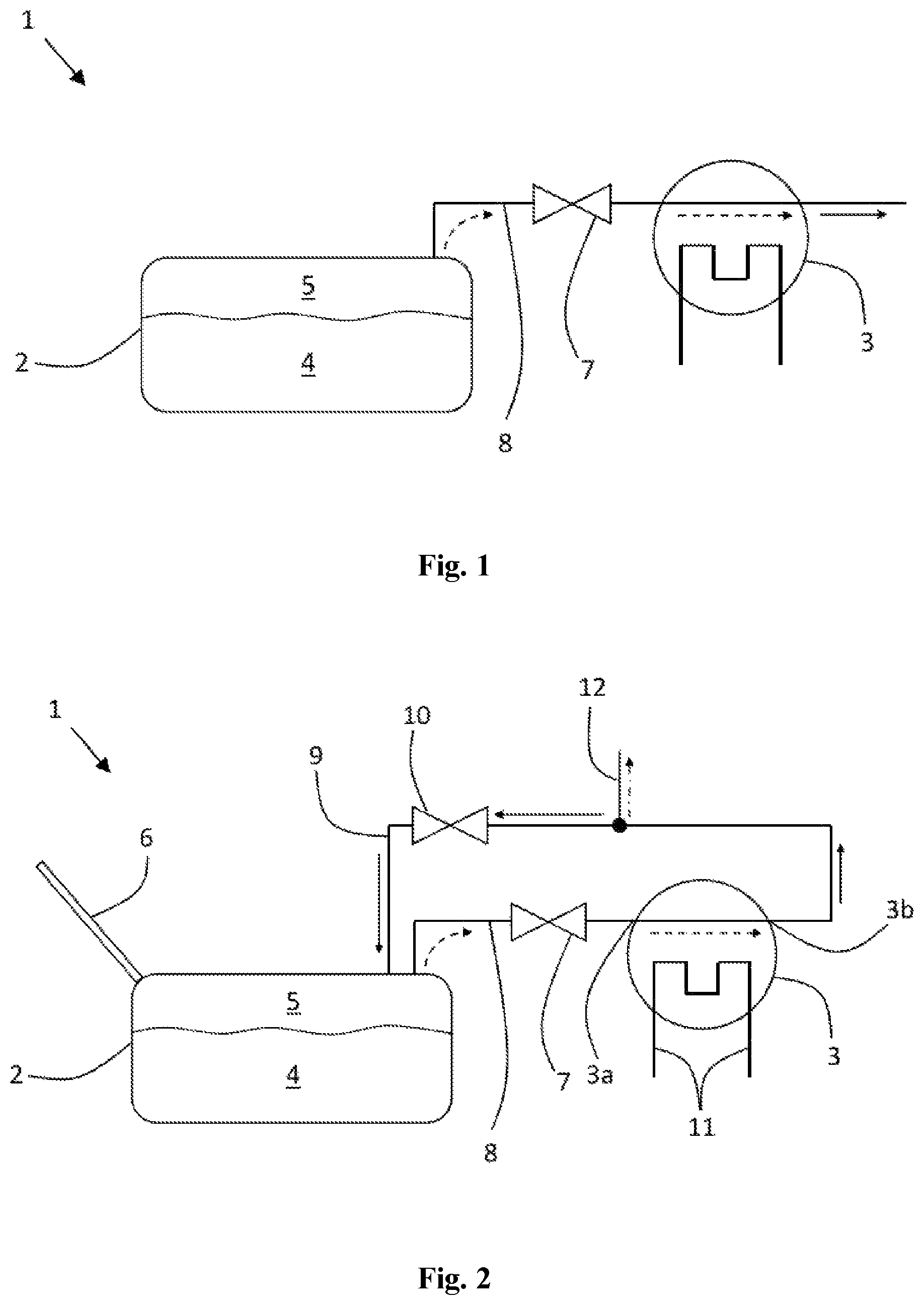 Patent US12311752 — Handling of fuel vapour — Figure 1