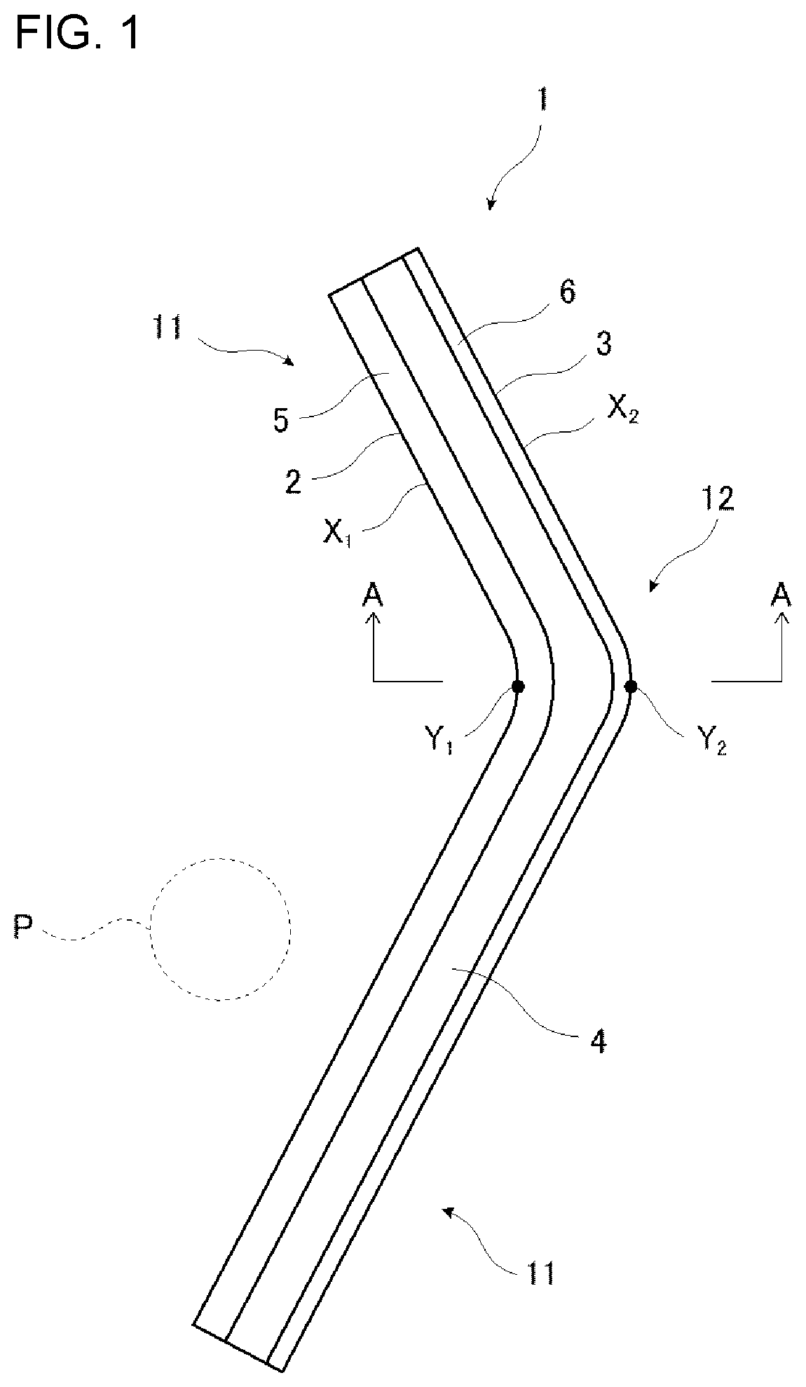 Patent US12311760 — Glass substrate — Figure 1