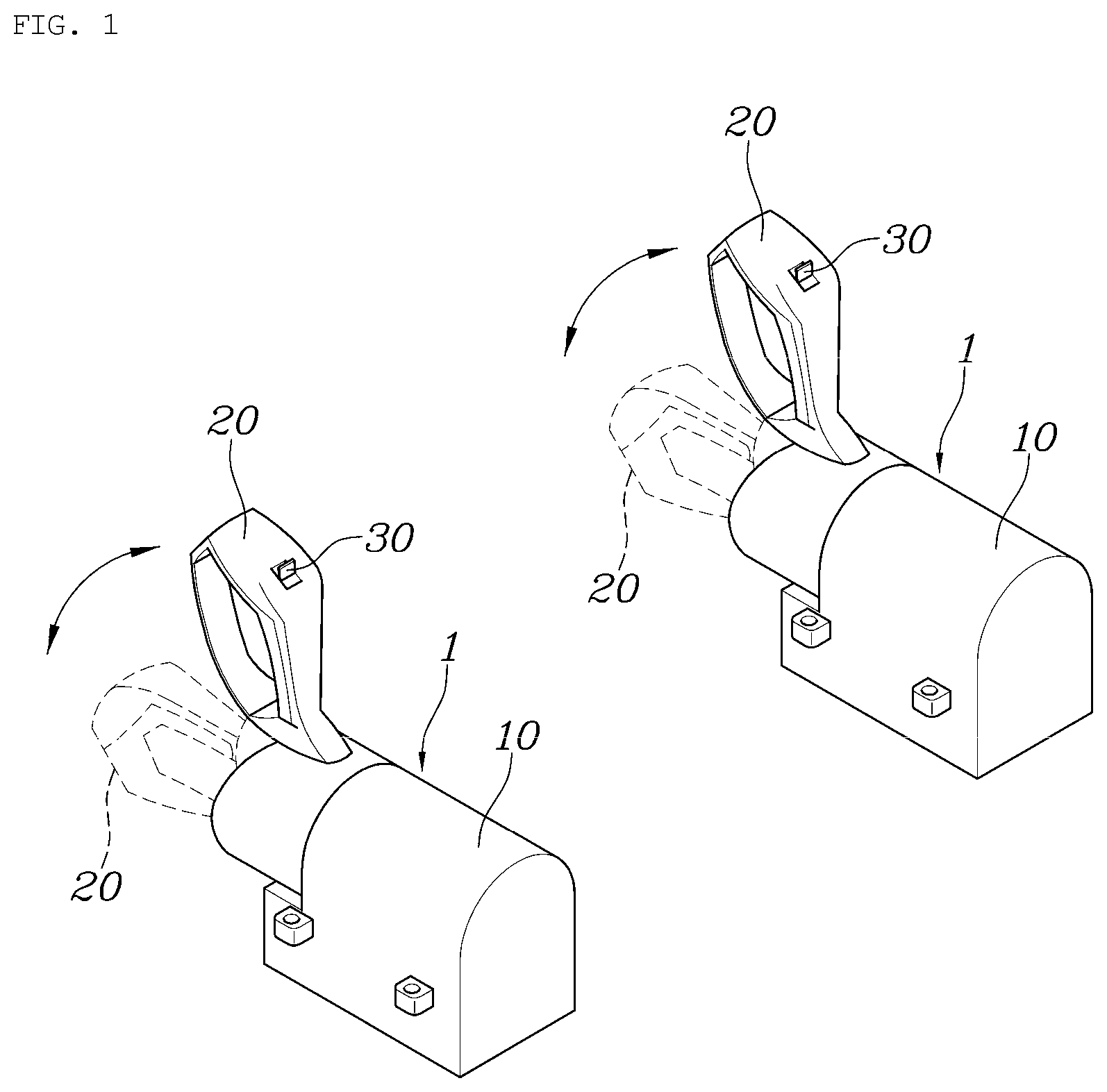 Patent US12311765 — Dual integrated control apparatus for autonomous vehicle and method of controlling operation of the same — Figure 1