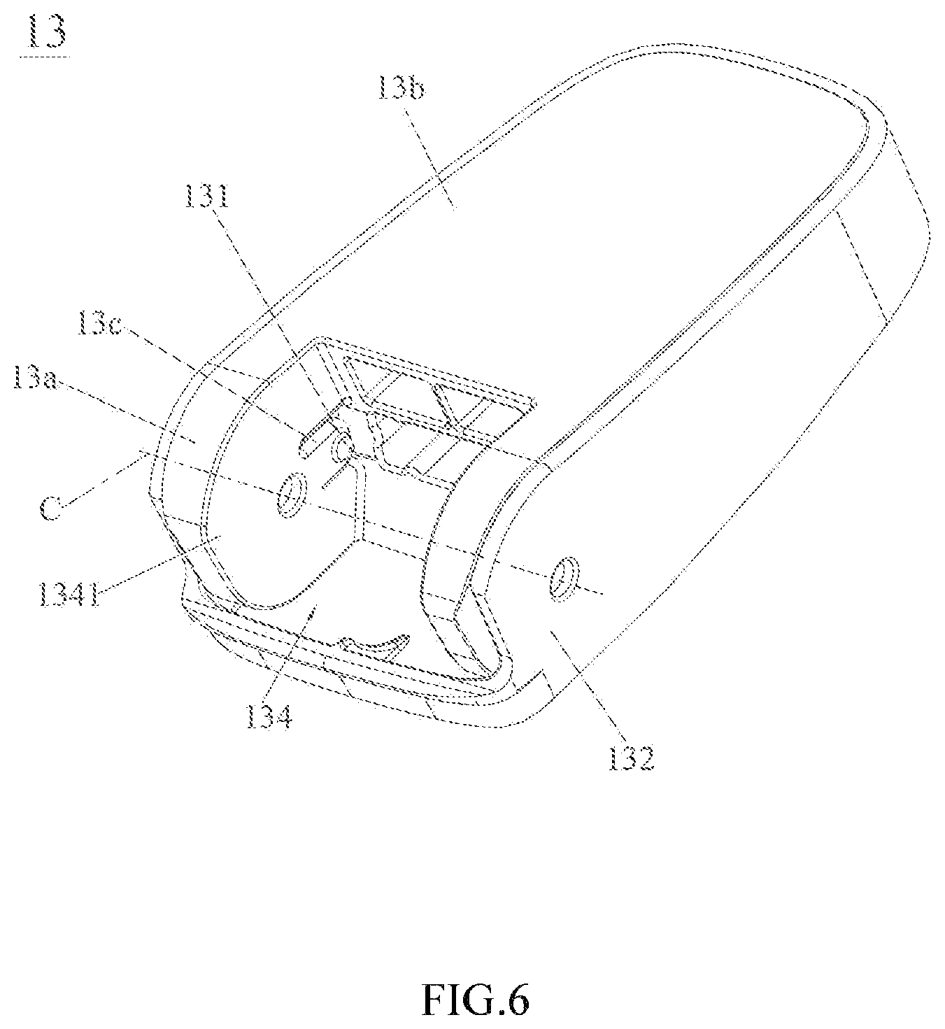 Patent US12311816 Figure 6 – Child safety seat and side impact protection device thereof