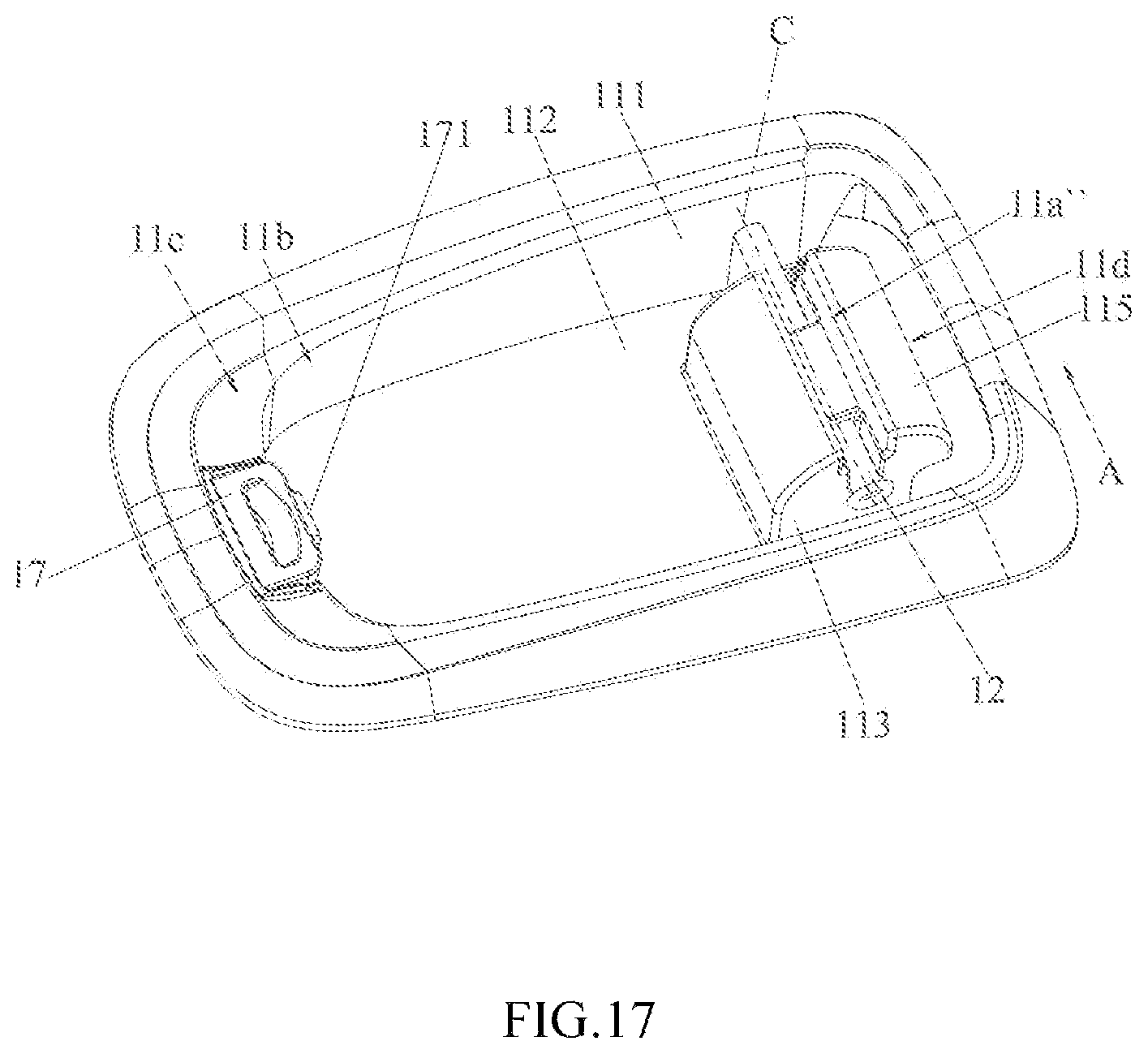 Patent US12311816 Figure 17 – Child safety seat and side impact protection device thereof