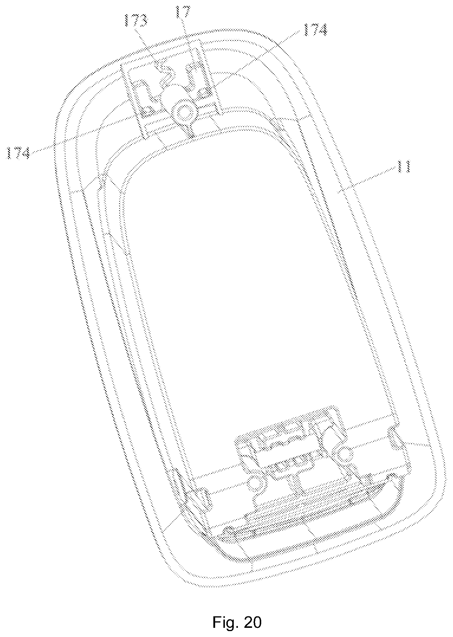 Patent US12311816 Figure 20 – Child safety seat and side impact protection device thereof