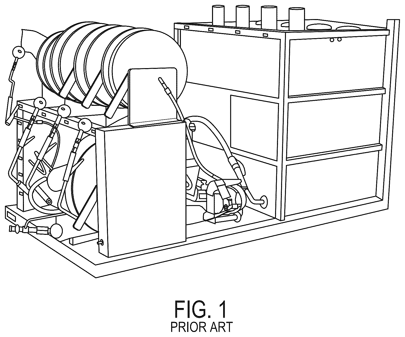 Patent US12311824 — Vehicle body having integrated fluid transfer system — Figure 1