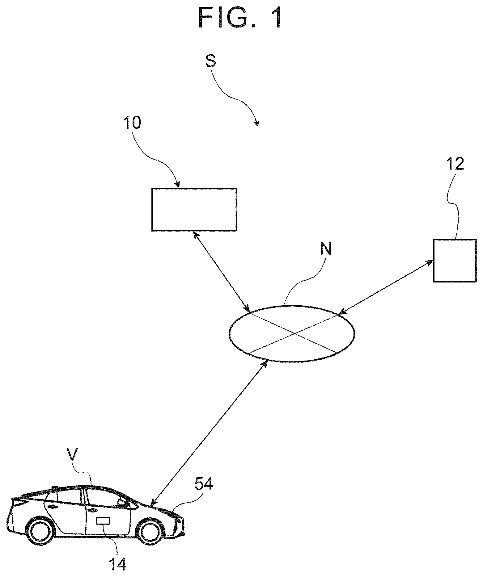 Patent US12311838 — Vehicle lamp information notification device, vehicle lamp information notification system, vehicle lamp information notification method, and non-transitory storage medium — Figure 1