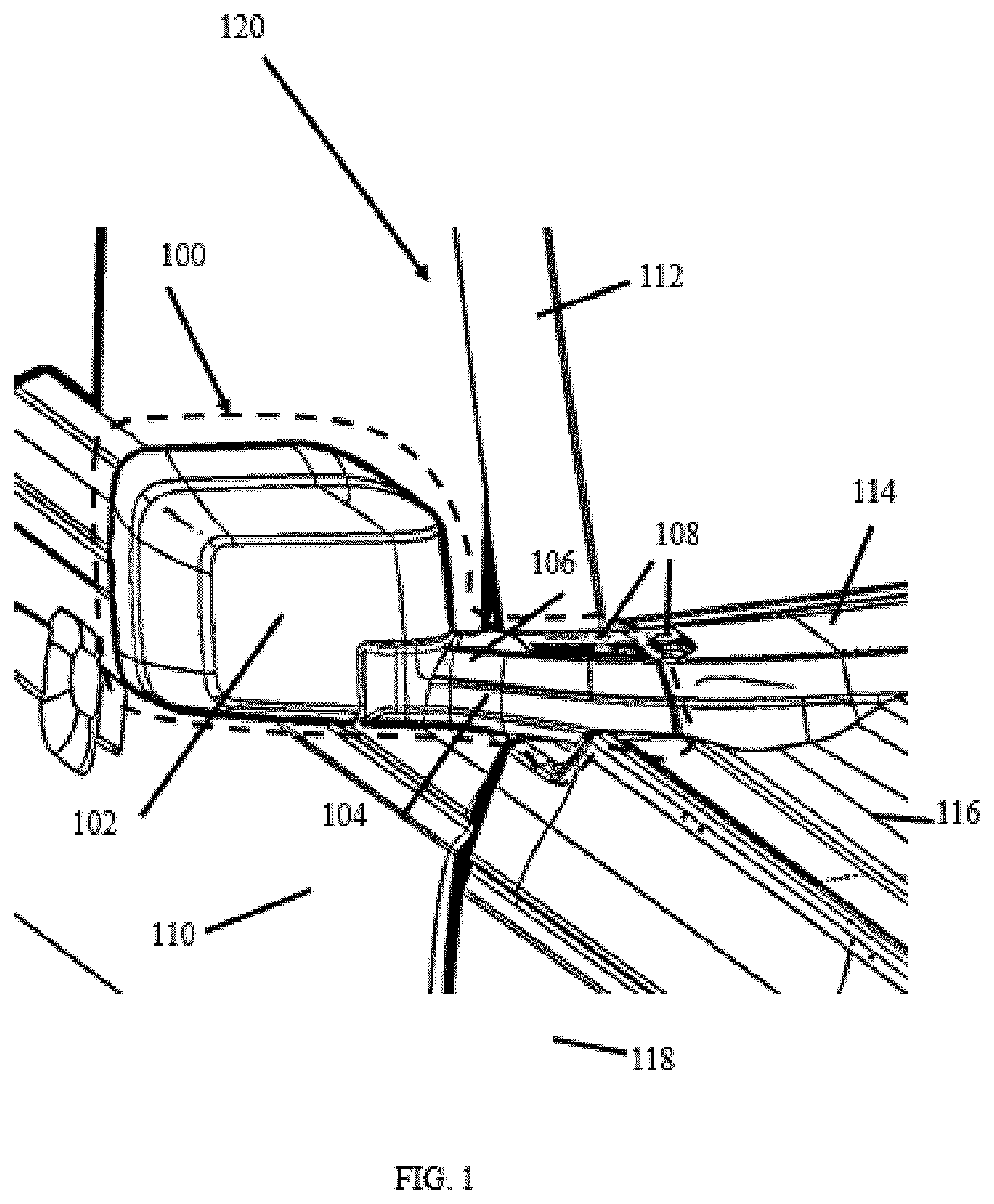Patent US12311844 — Exterior rear view assembly and vehicle therewith — Figure 1