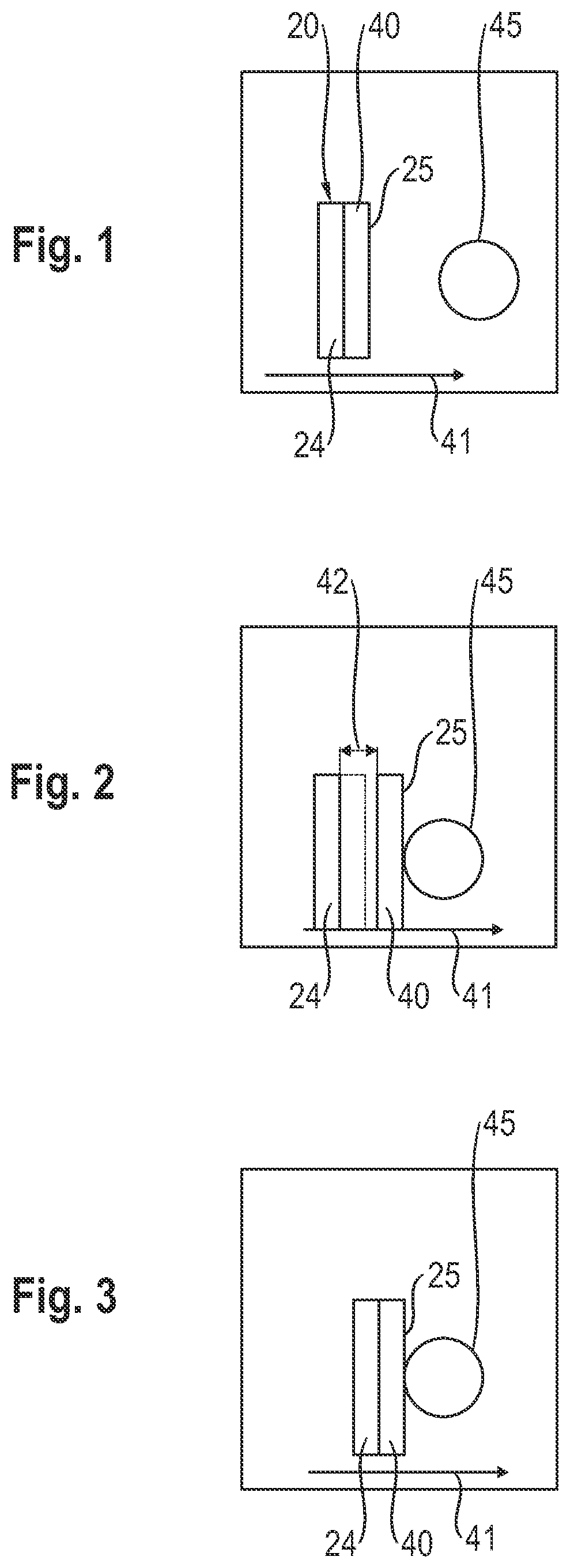 Patent US12311861 Figure 1 – Impact protection device and method for operating an impact protection device