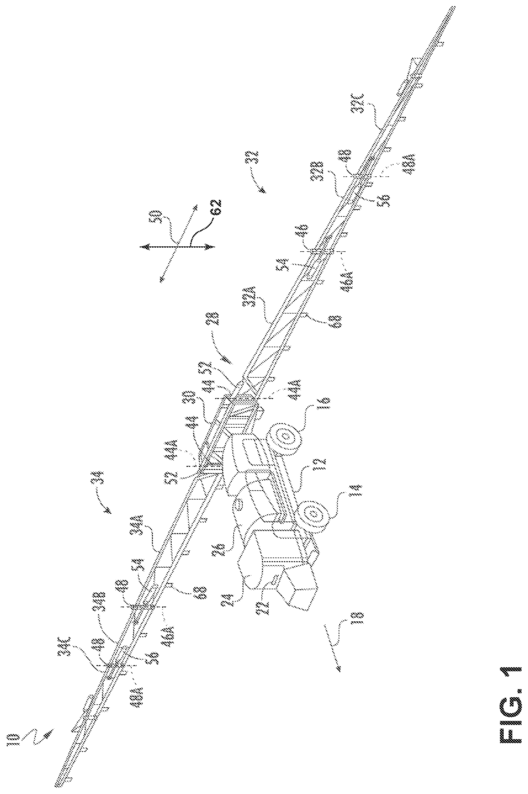 Patent US12311907 — Routing system and methods for an agricultural applicator — Figure 1