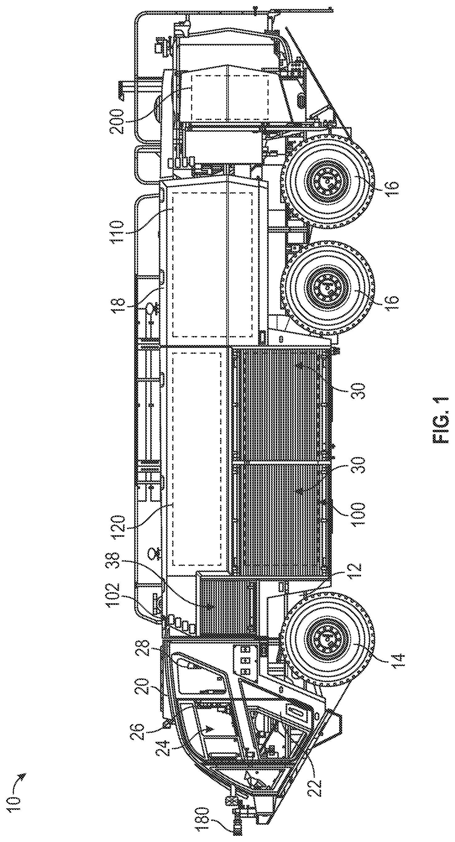 Patent US12311910 — Vehicle with accessory drive — Figure 1