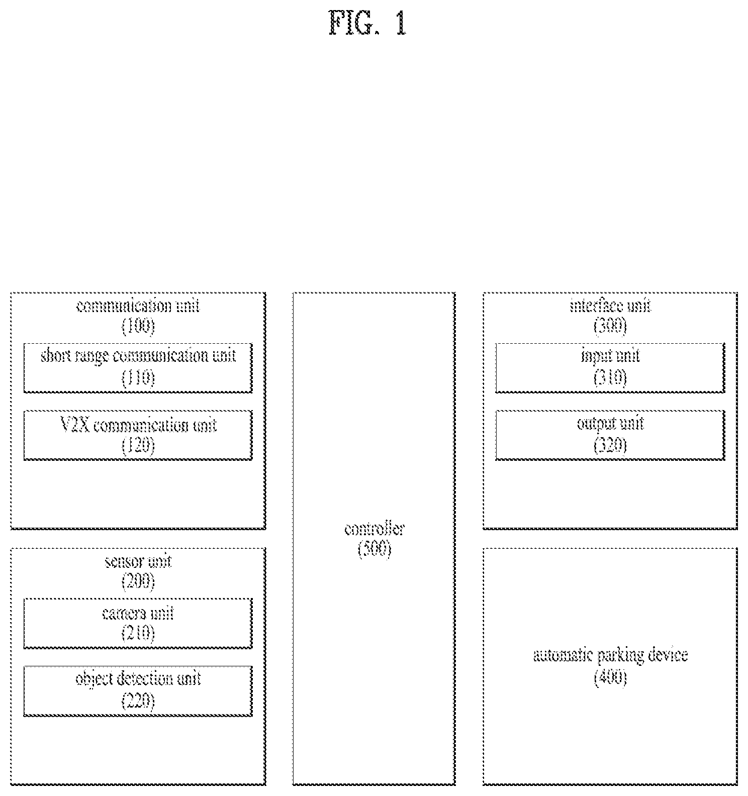 Patent US12311921 — Method for joint parking and system therefor — Figure 1