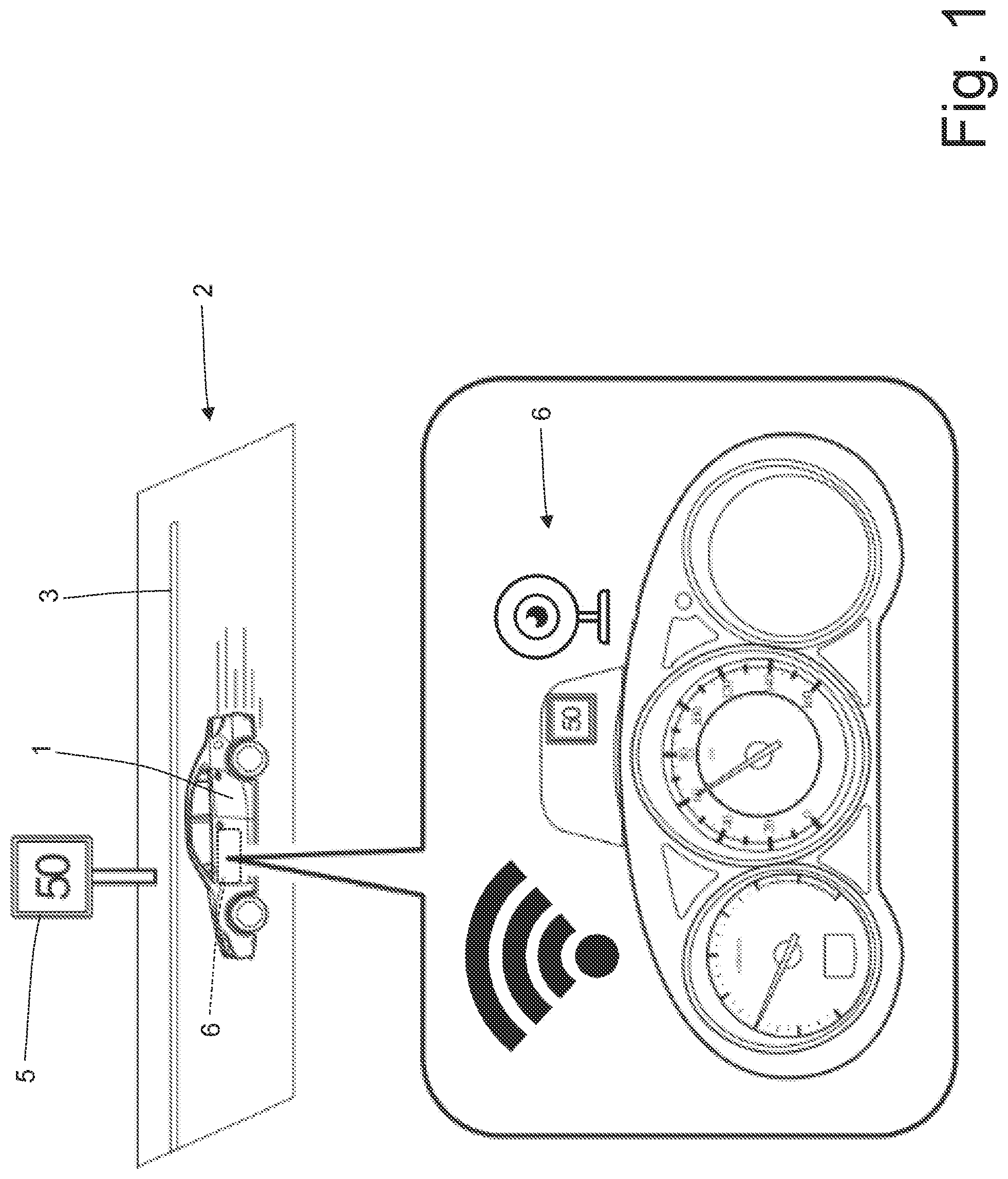 Patent US12311967 Figure 1 – Vehicle control method with road sign recognition