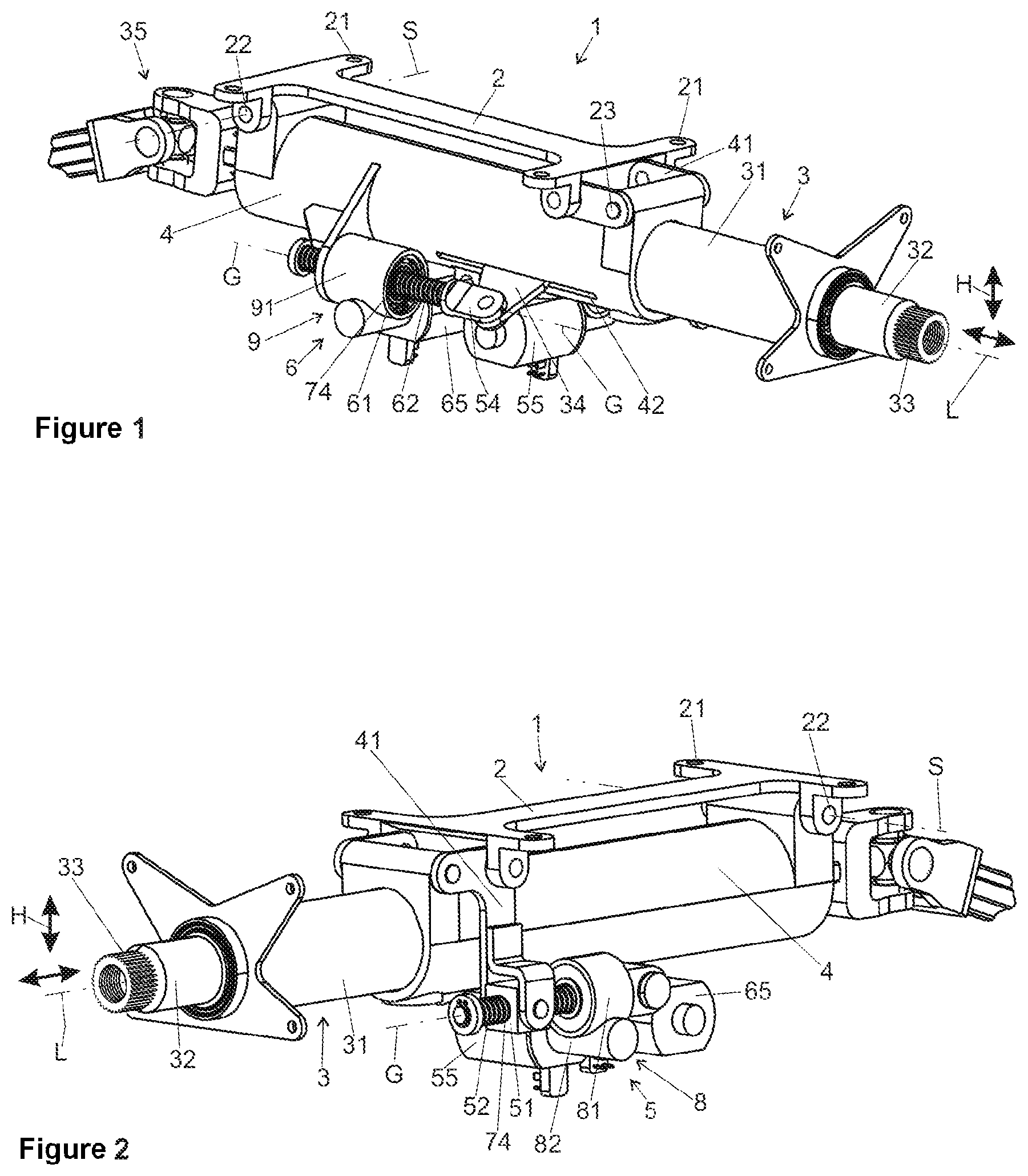 Patent US12311999 Figure 1 – Adjustment drive for a steering column, drive unit for an adjustment drive, motor-adjustable steering column for a motor vehicle, and method for producing an adjustment drive for a steering column