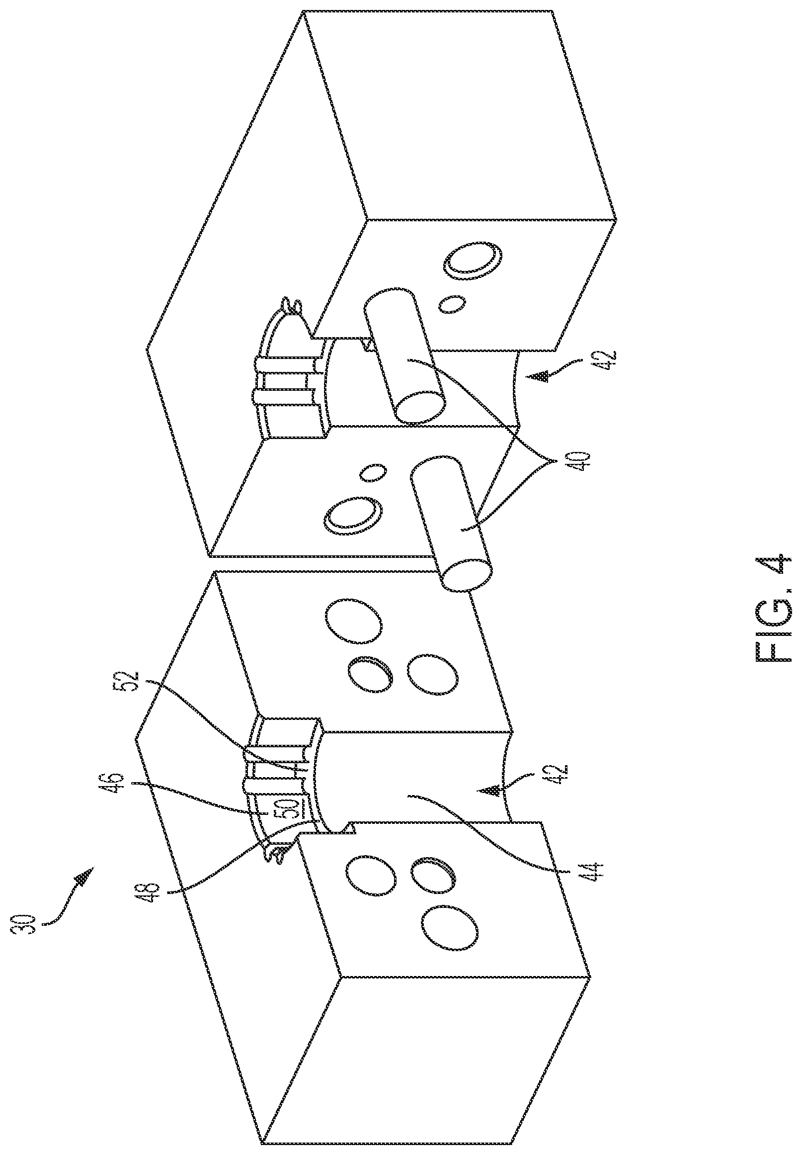 Patent US12312000 Figure 5 – Intermediate shaft axial retention device