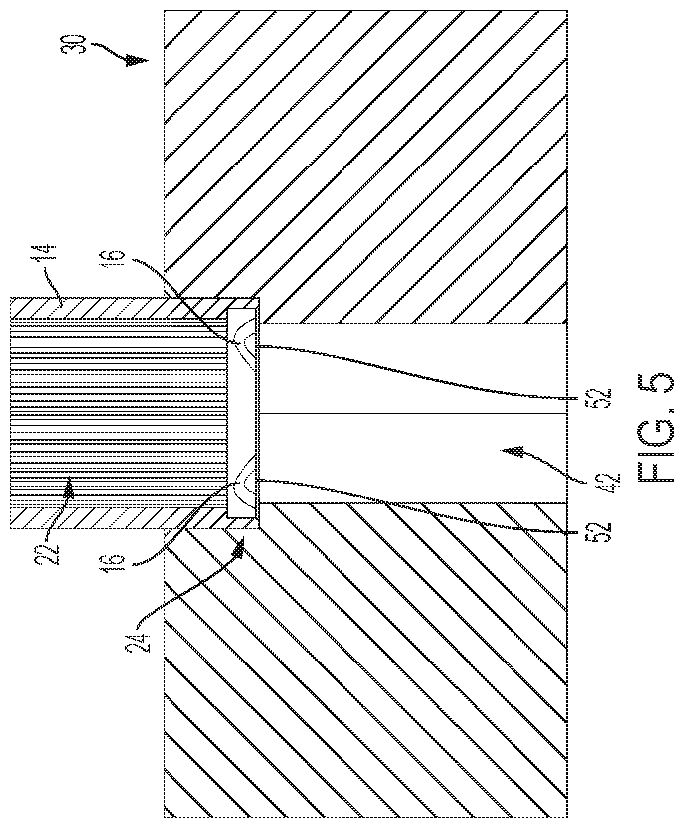 Patent US12312000 Figure 6 – Intermediate shaft axial retention device