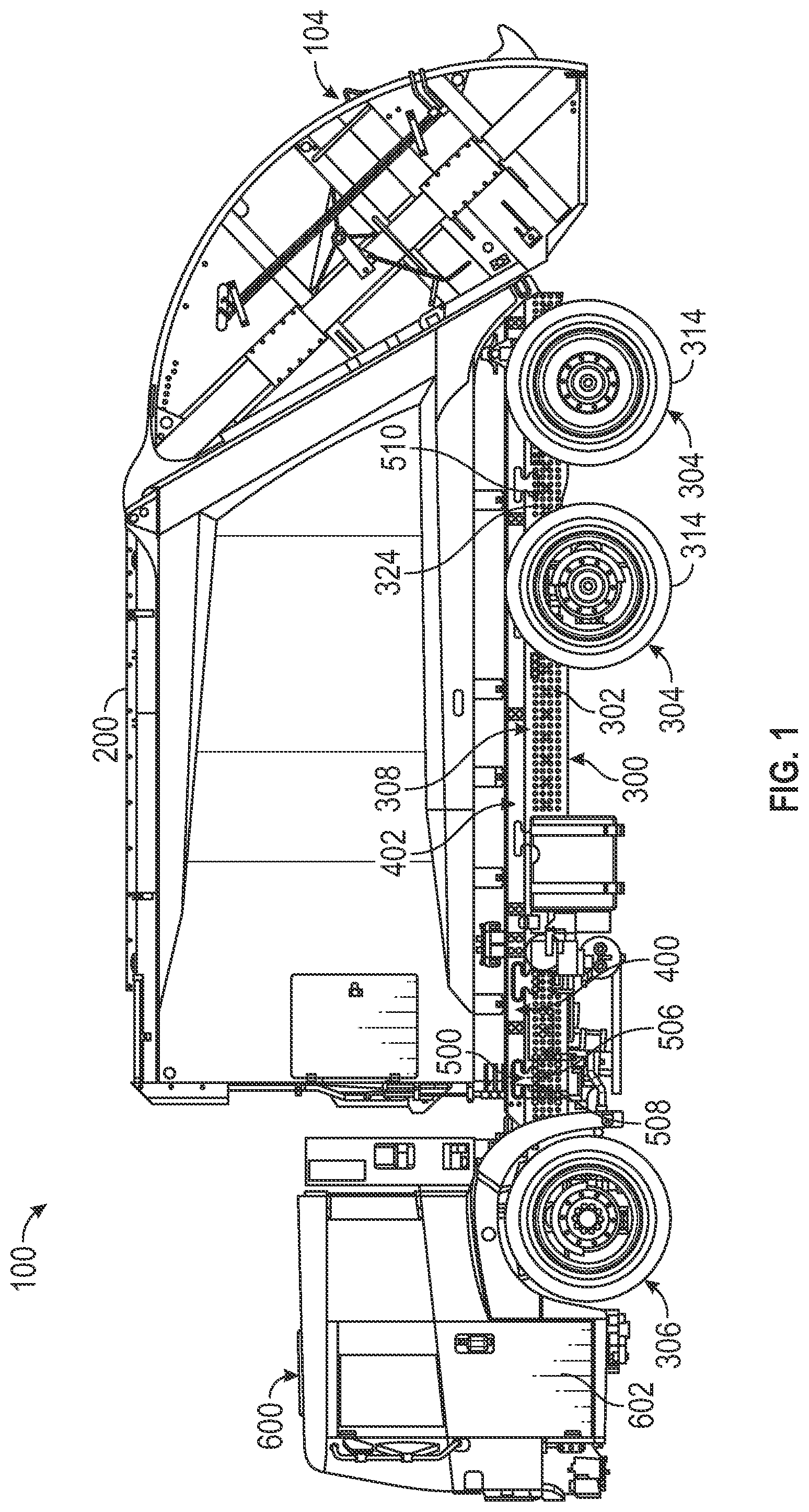 Patent US12312006 — Refuse body adapter — Figure 1