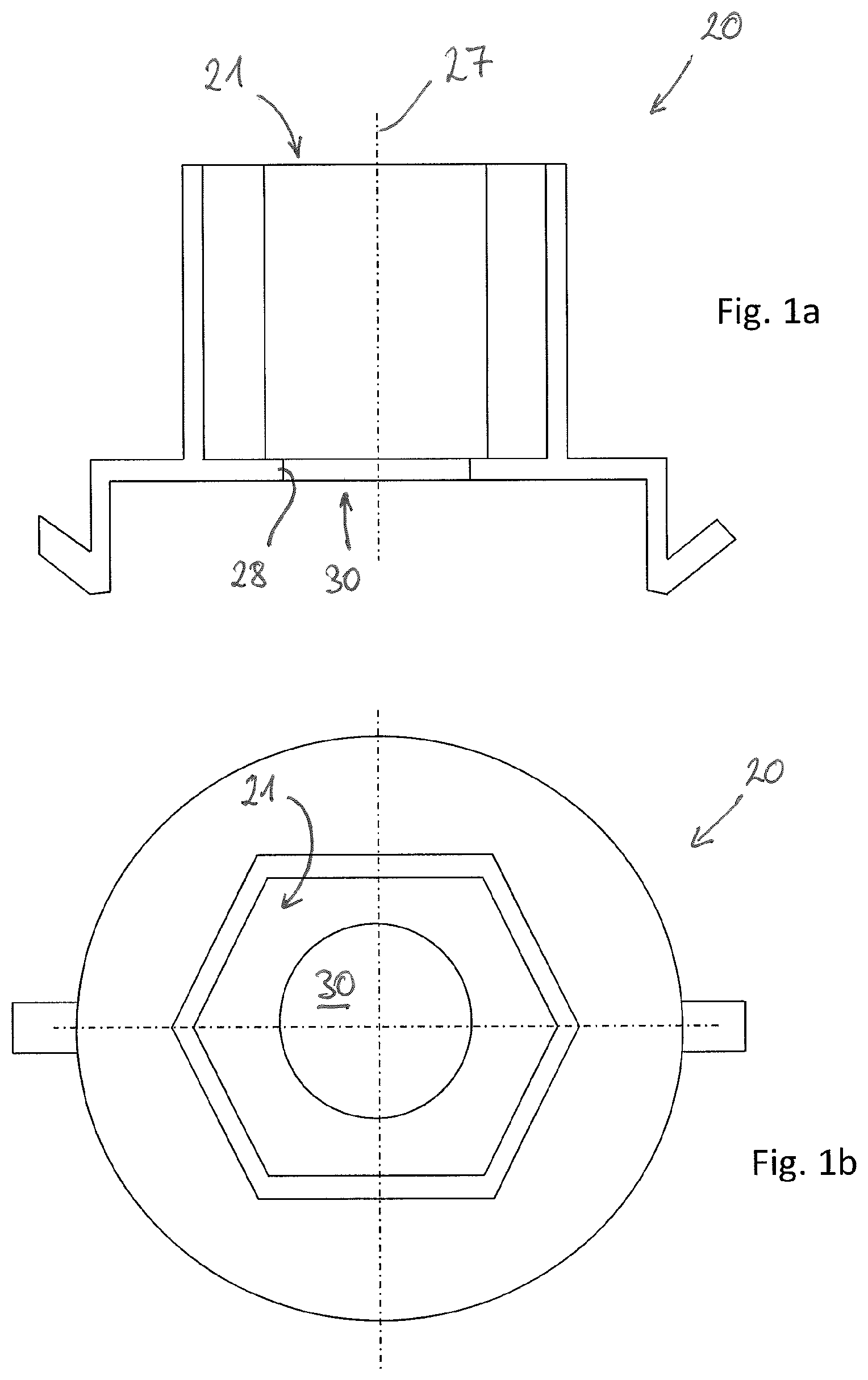 Patent US12312013 — Device for compensating for tolerances — Figure 1
