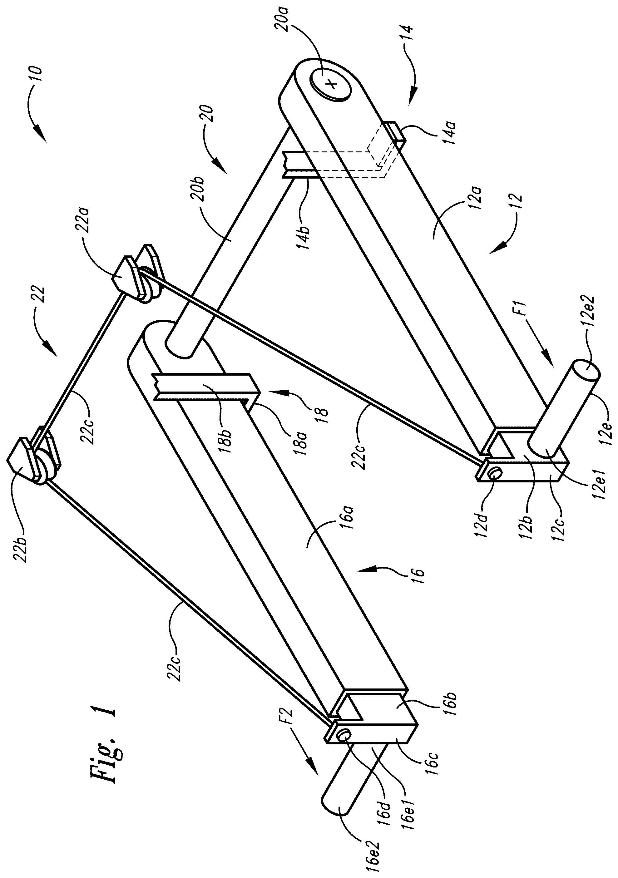 Patent US12312035 Figure 1 – Foot peg elevational system for self-propelled two-wheeled vehicles