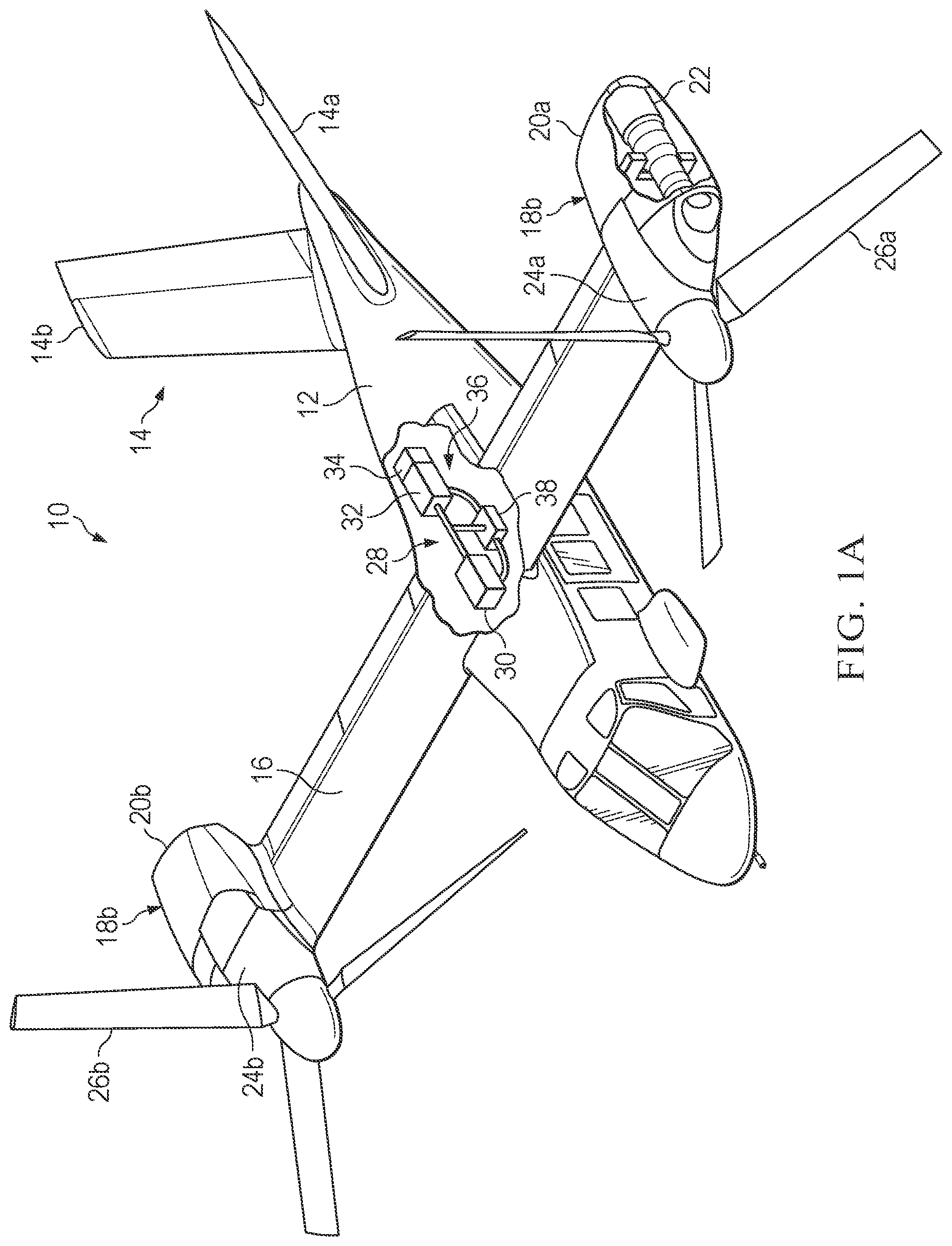 Patent US12312070 — Hydraulic energy retention — Figure 1