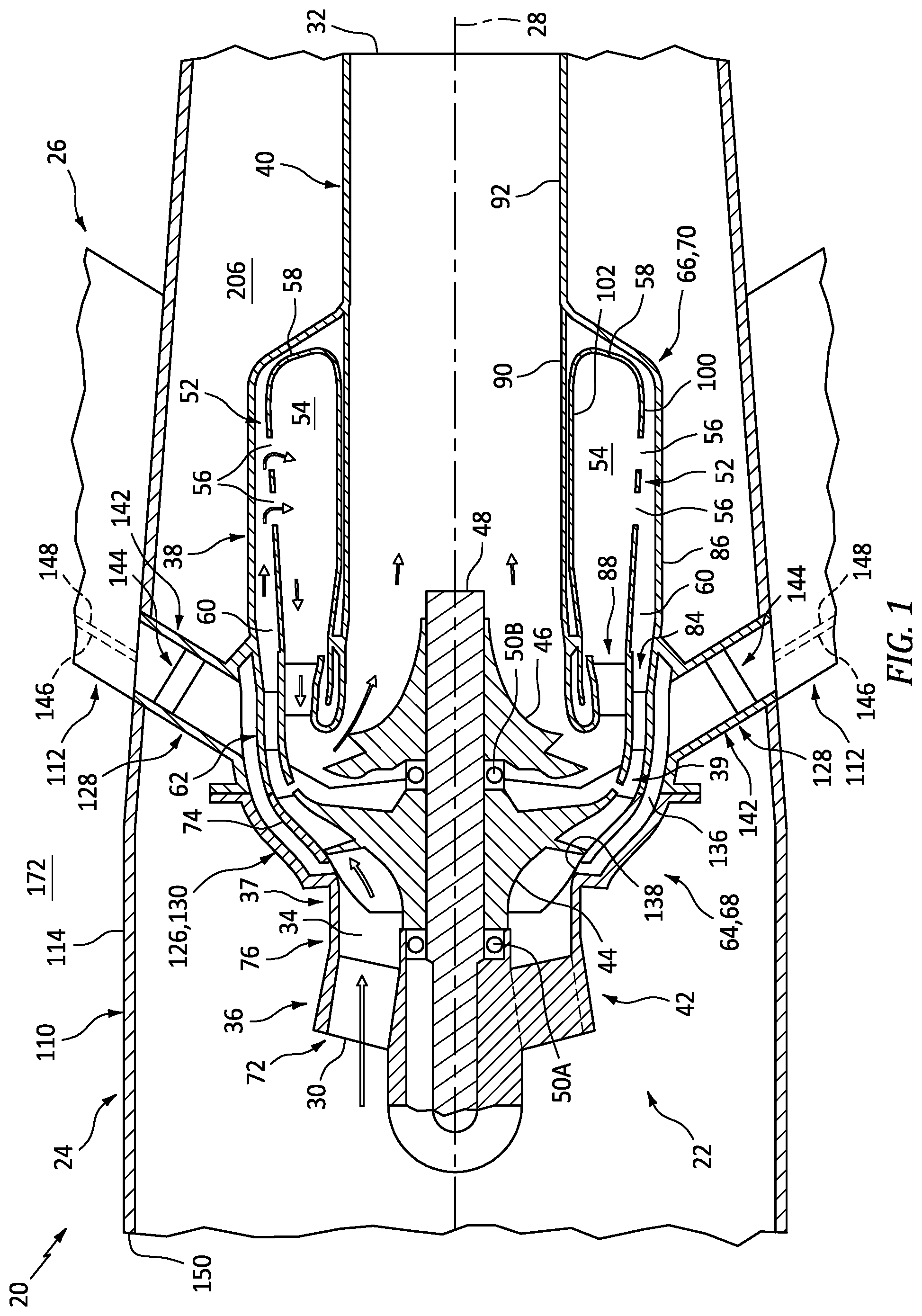 Patent US12312071 — Aerial vehicle fluid control system with multi-way flow regulator — Figure 1