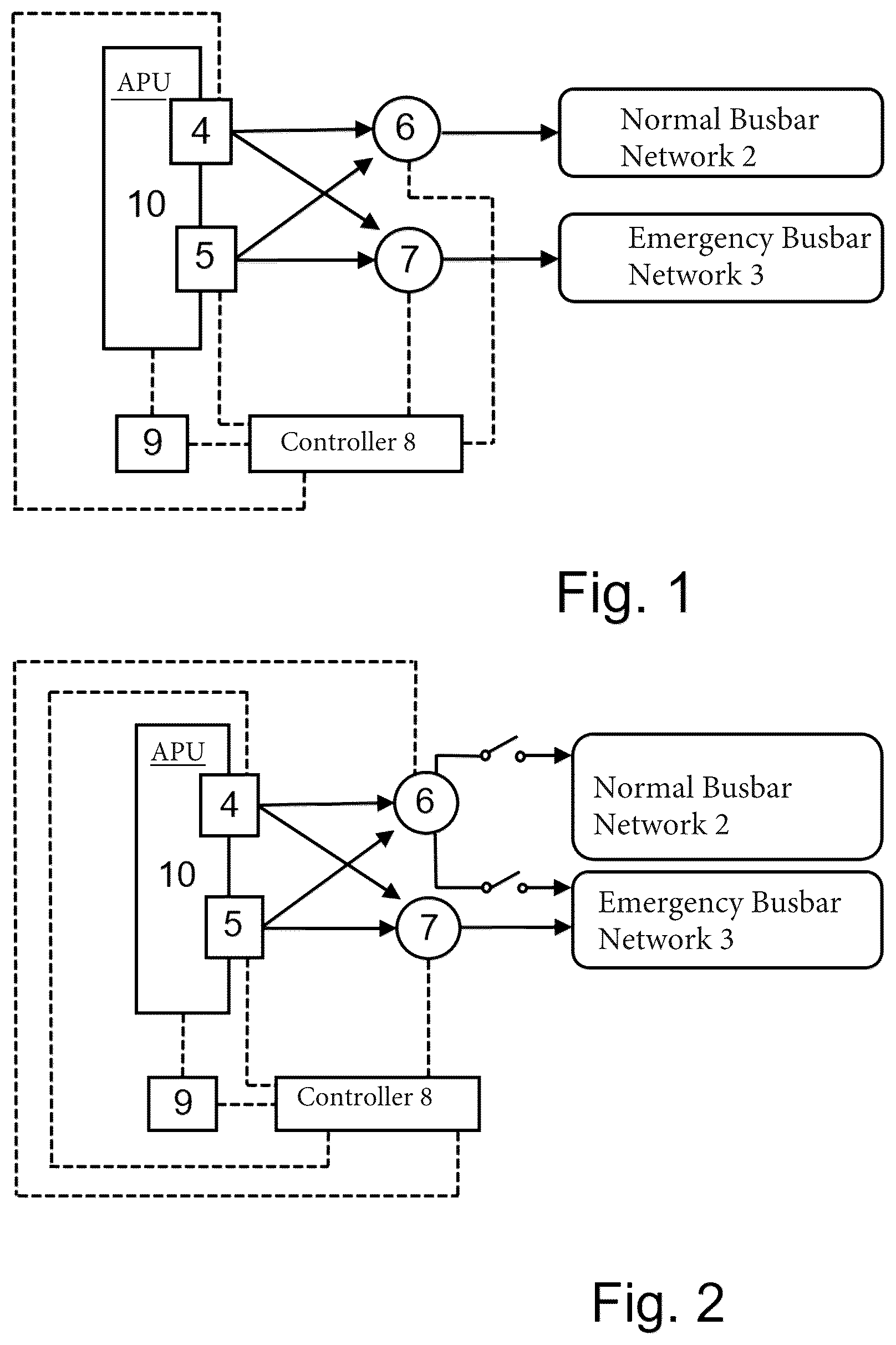 Patent US12312095 — Auxiliary power system — Figure 1