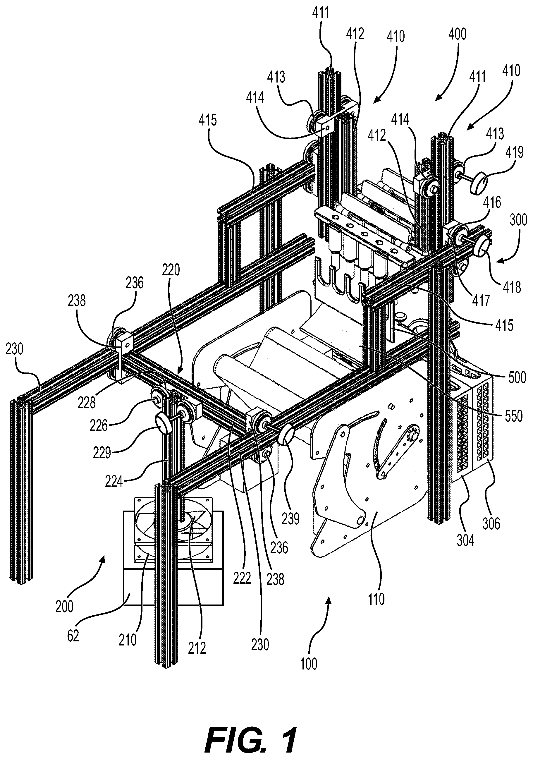 Patent US12312111 — Method for providing at least one utensil wrapped in a napkin, apparatus for wrapping a napkin around at least one utensil, utensil picker and magazine for storing utensils — Figure 1