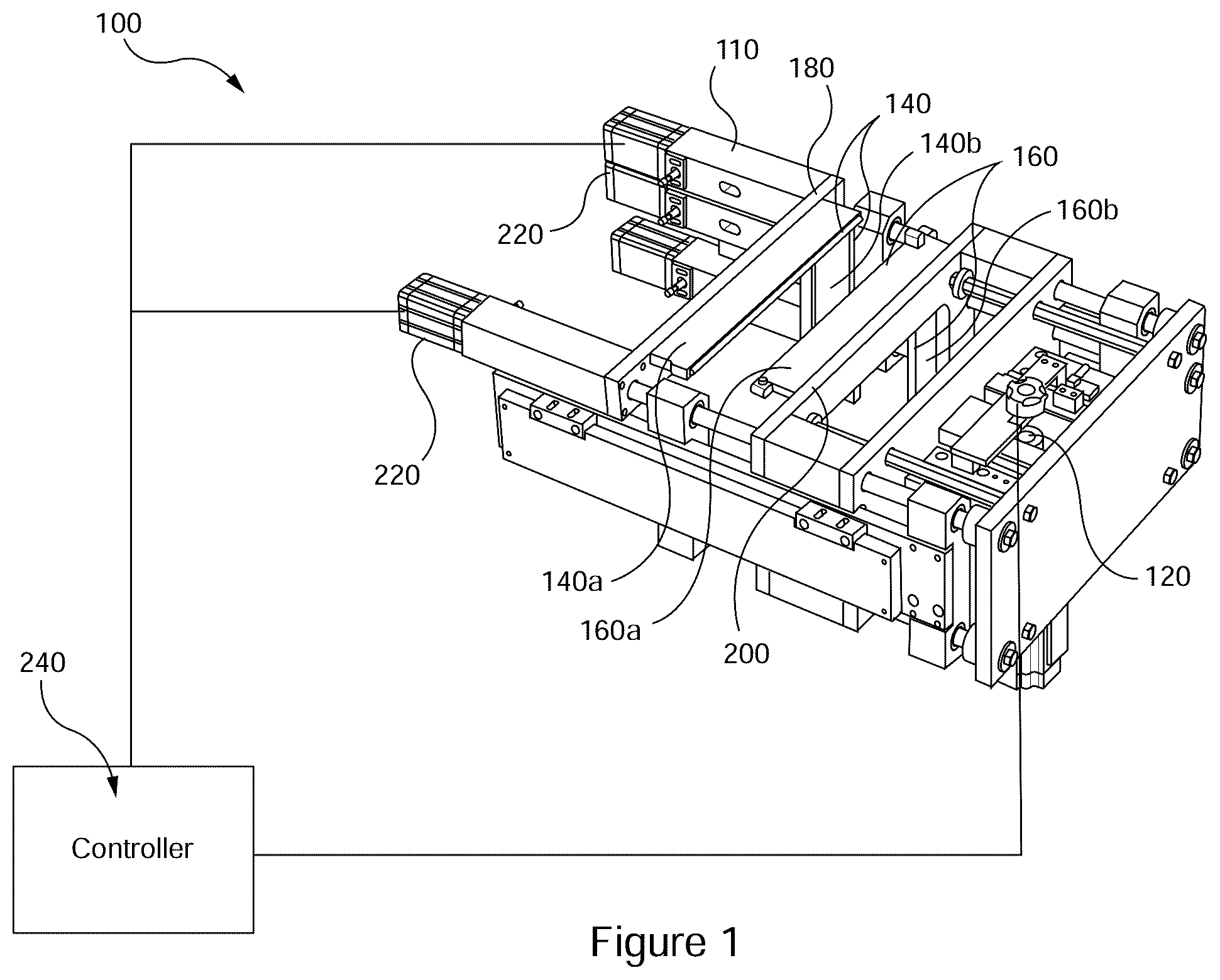 Patent US12312115 — Packaging system and seal jaw for packaging film — Figure 1