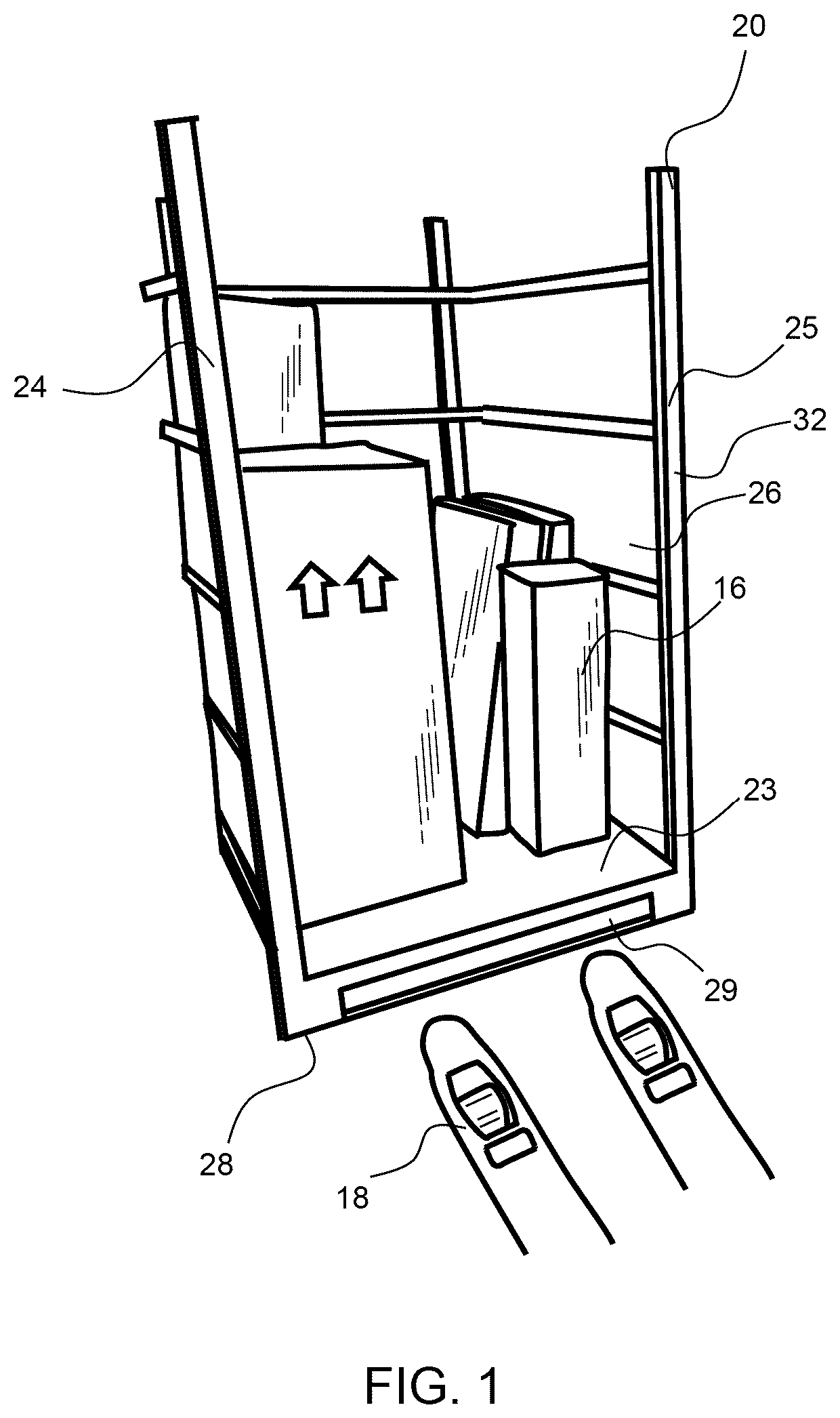 Patent US12312125 — Nestainer closure system — Figure 1