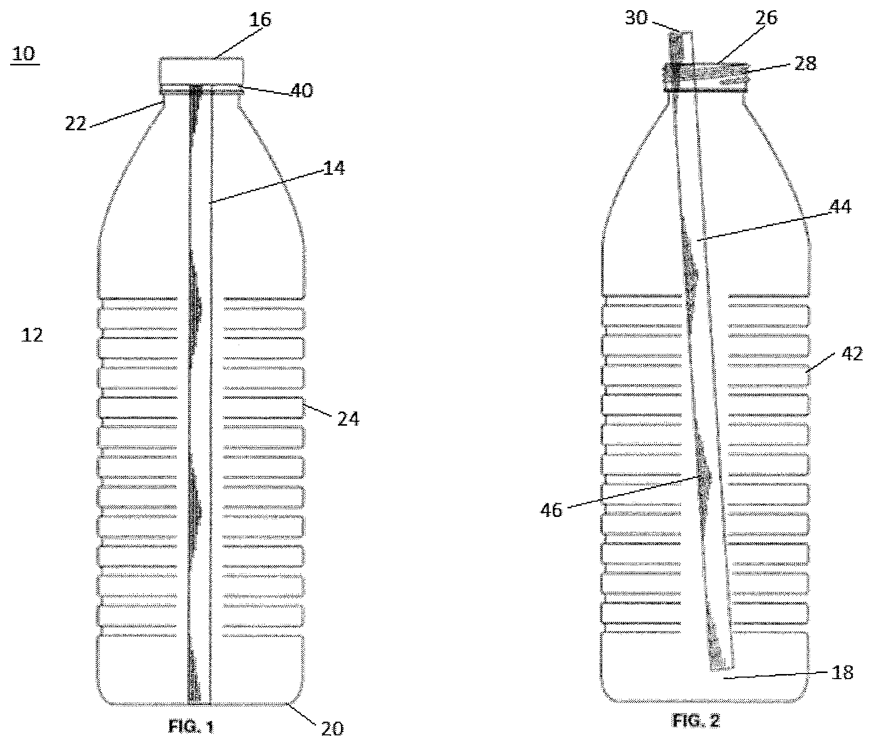 Patent US12312147 — Bottling device and method — Figure 1