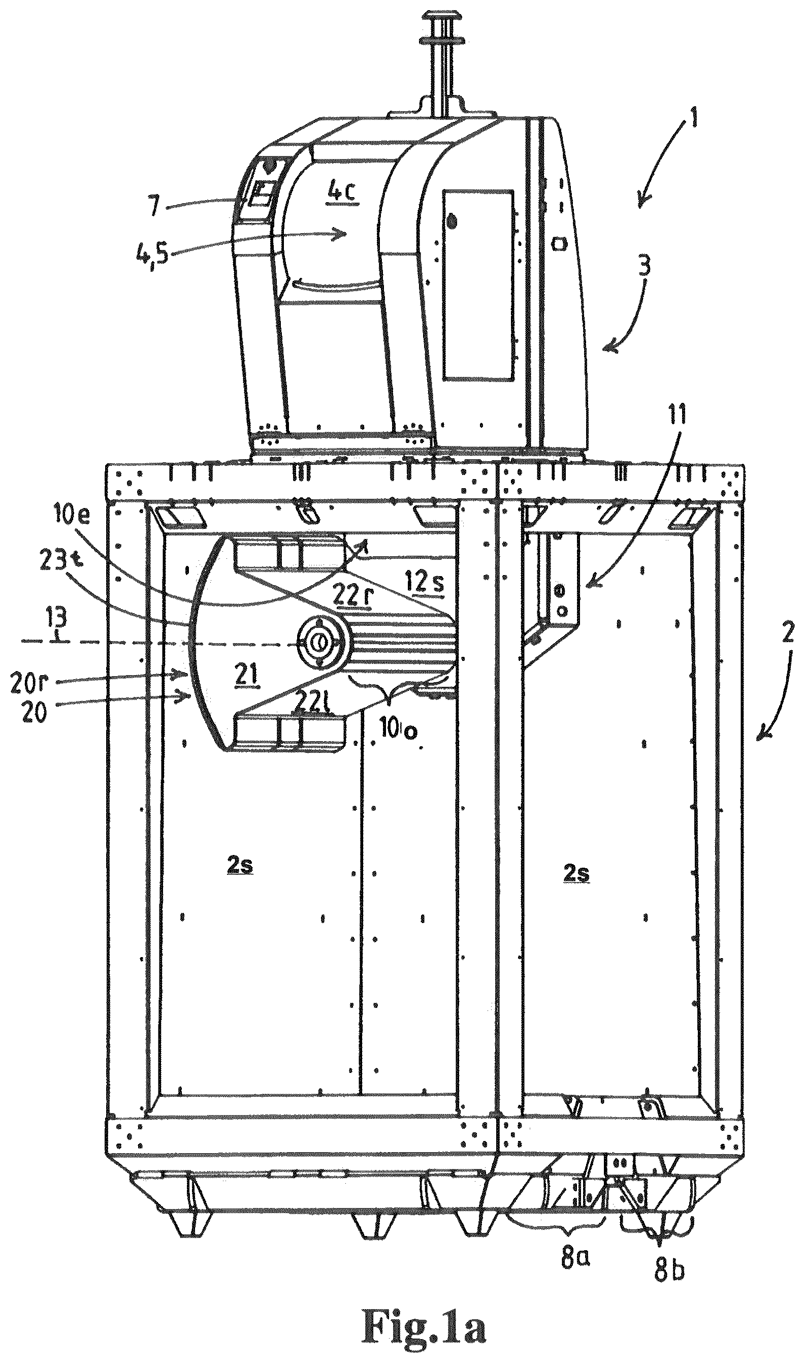 Patent US12312163 — Refuse distribution and compaction devices and methods — Figure 1
