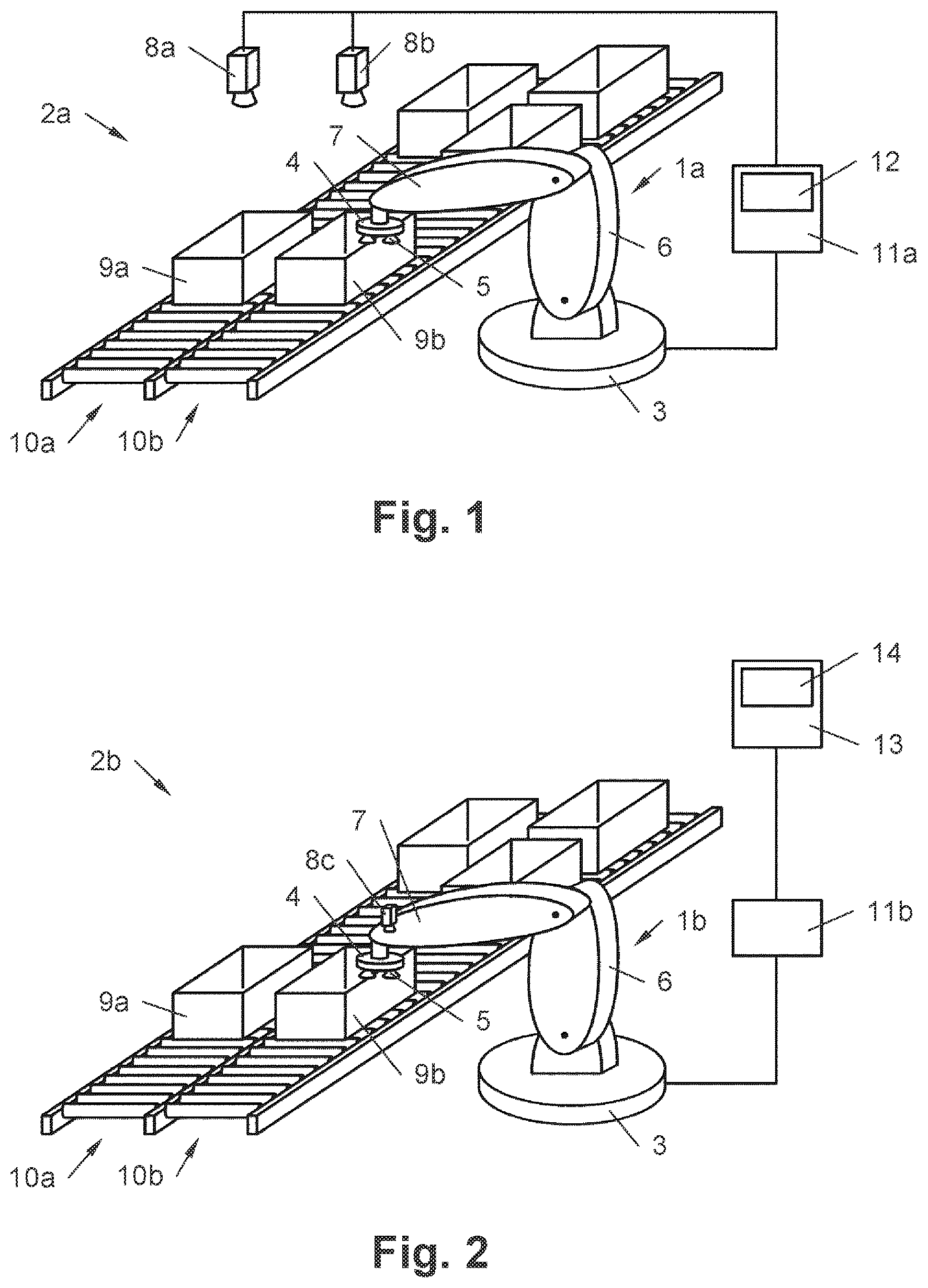 Patent US12312172 — Robot system with motion sequences adapted to product types, and operating method therefor — Figure 1