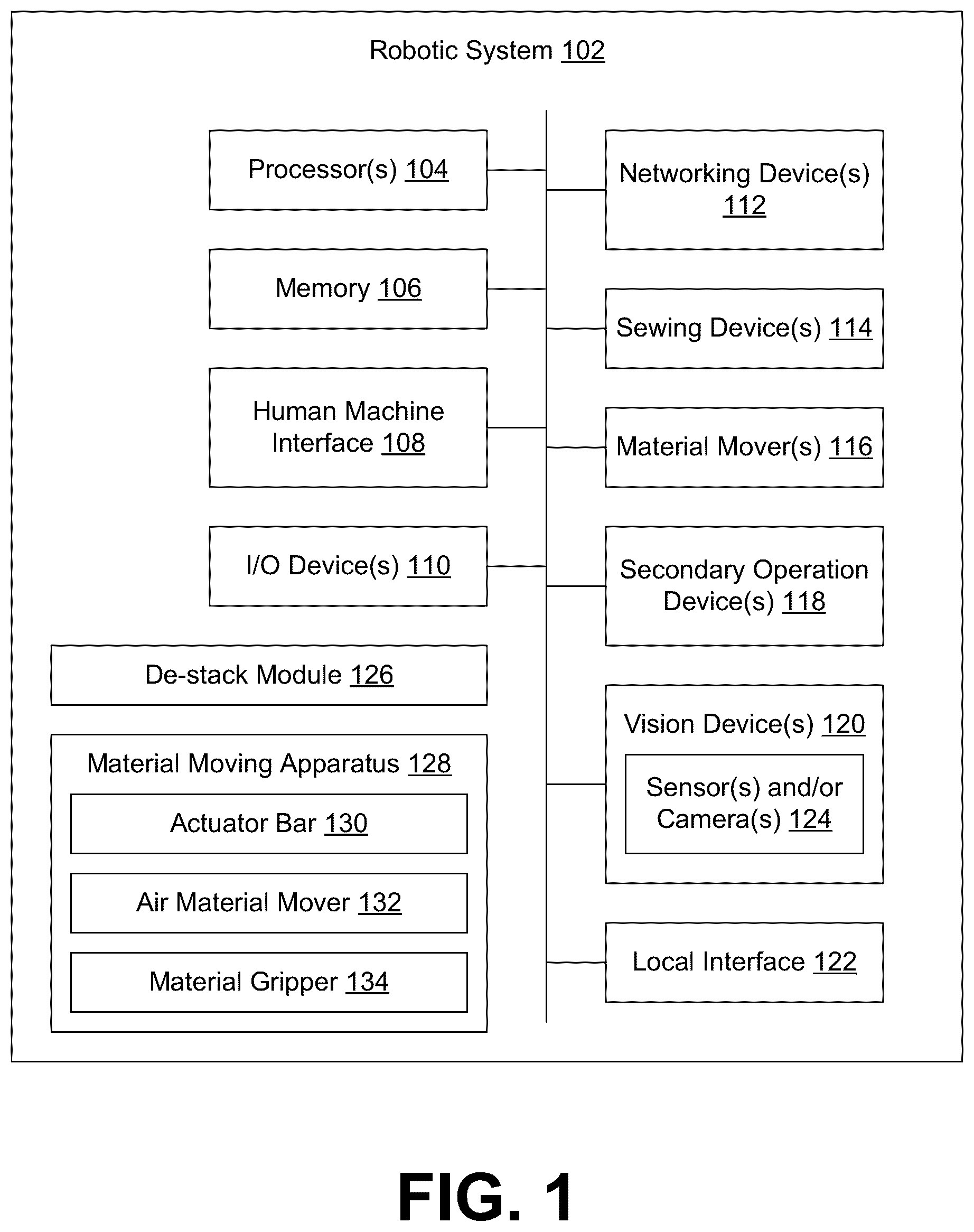 Patent US12312183 — Material moving apparatus, systems and methods — Figure 1