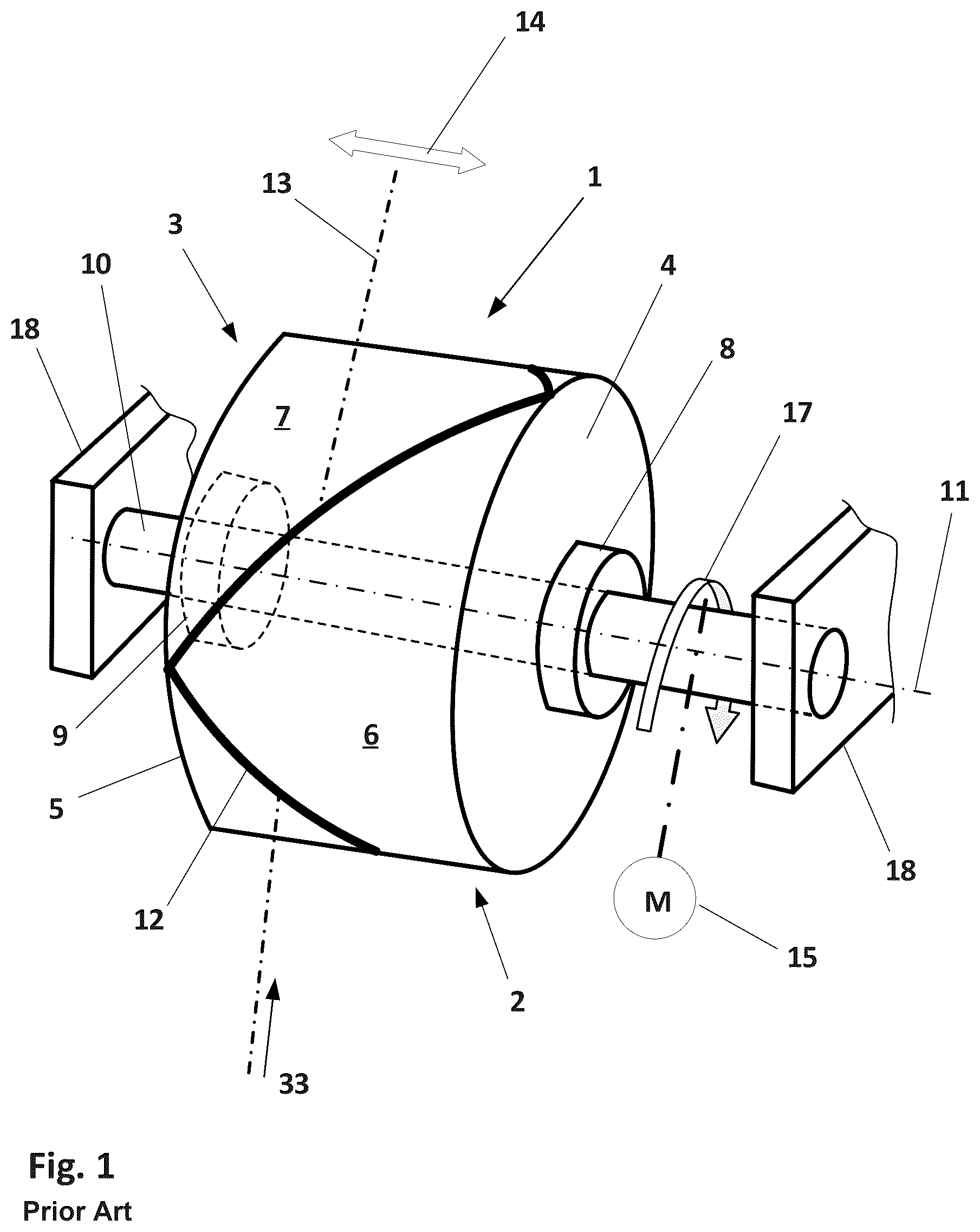 Patent US12312201 — Slot drum for a winding machine and winding machine — Figure 1